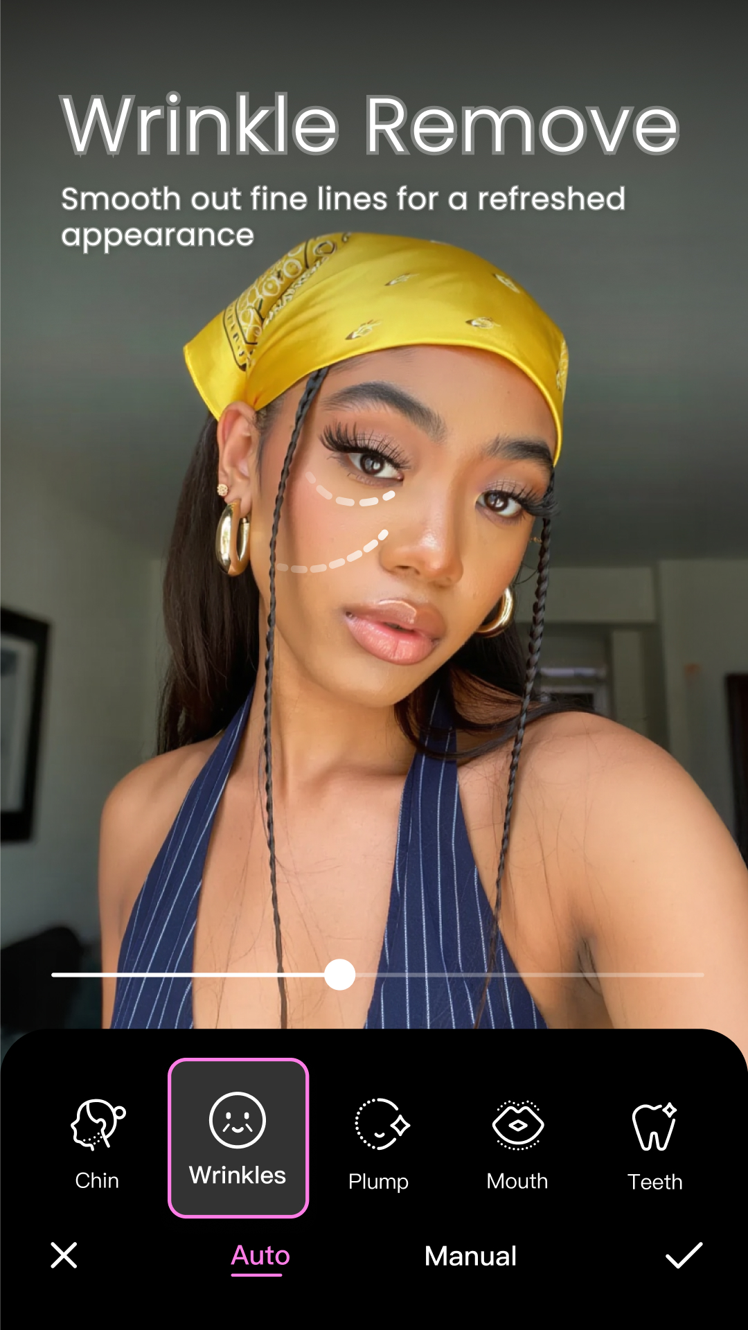 اسکرین شات 4 برنامه BeautyCam-AI Photo Editor