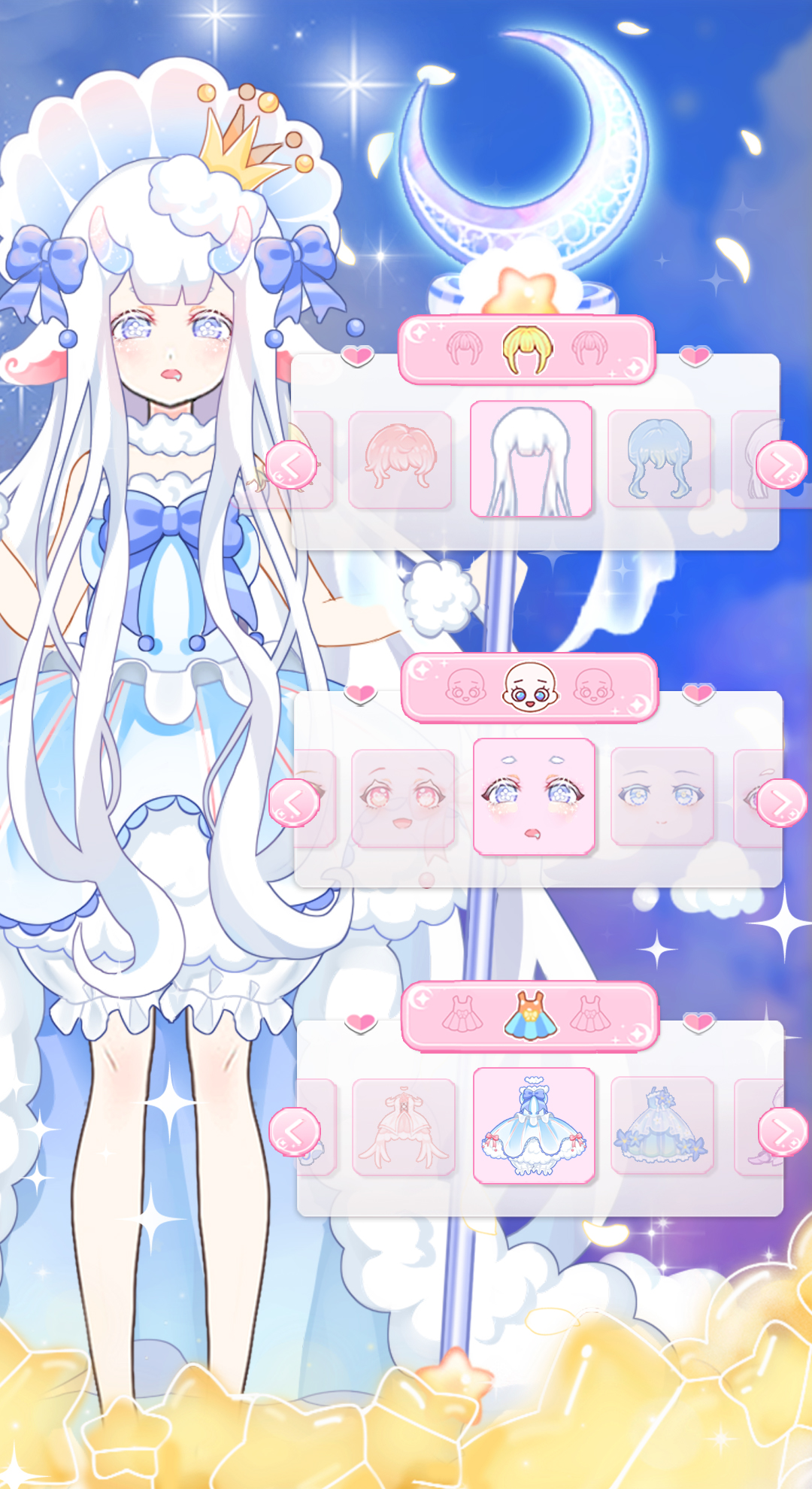 اسکرین شات 7 بازی Anime Princess Dress Up Game