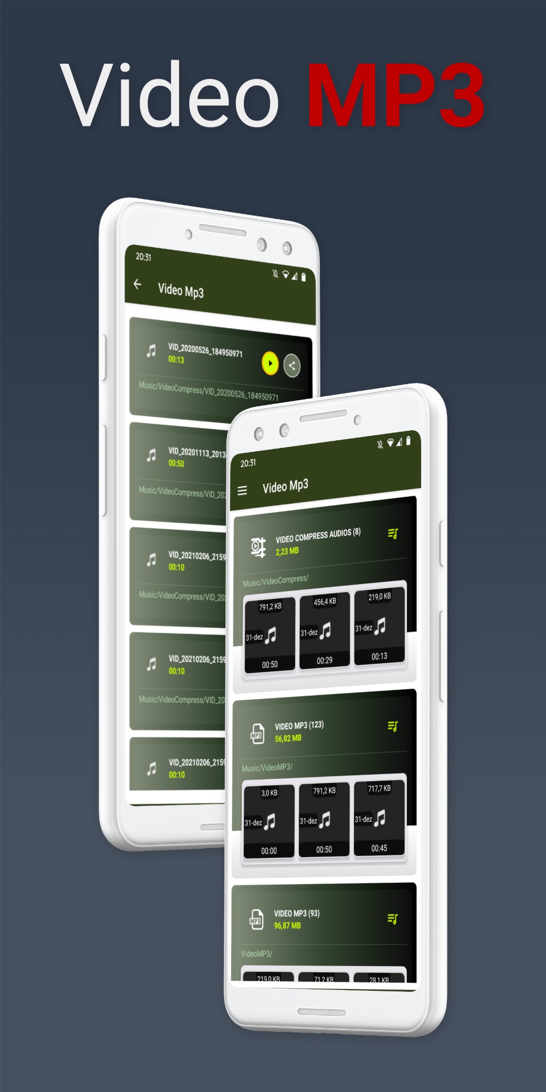 اسکرین شات 1 برنامه Video MP3
