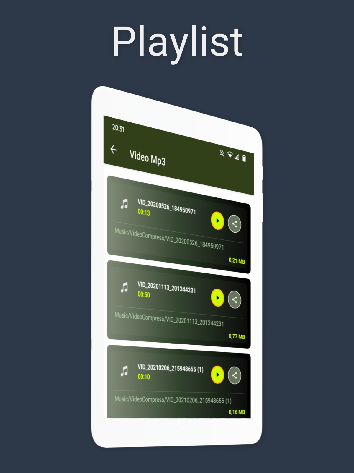 اسکرین شات 4 برنامه Video MP3