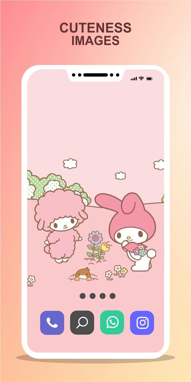 اسکرین شات 4 برنامه Cute Wallpaper My Melody