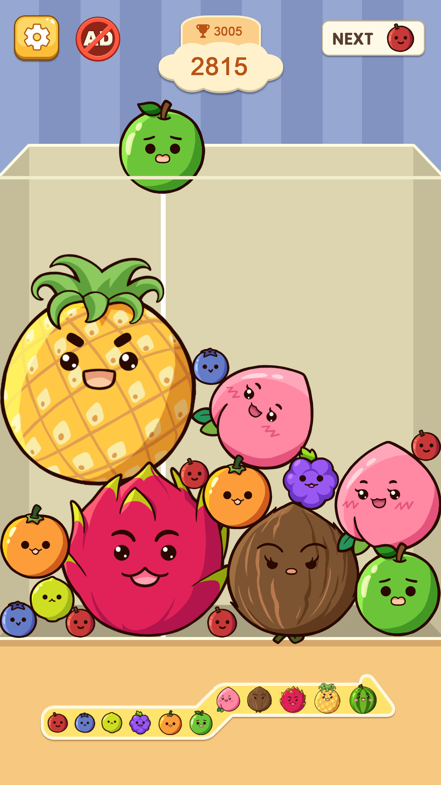 اسکرین شات 4 بازی Fruit Merge™: Match Game