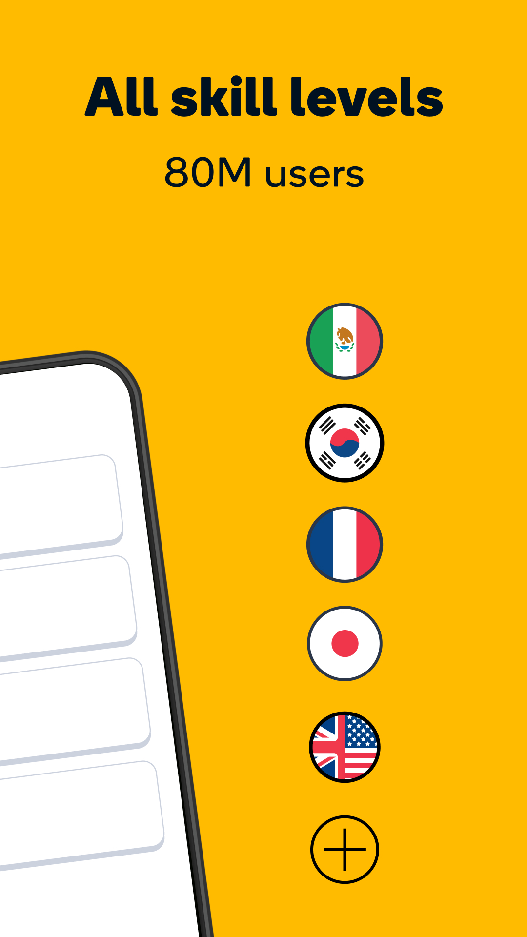 اسکرین شات 2 برنامه Memrise: Fun language lessons