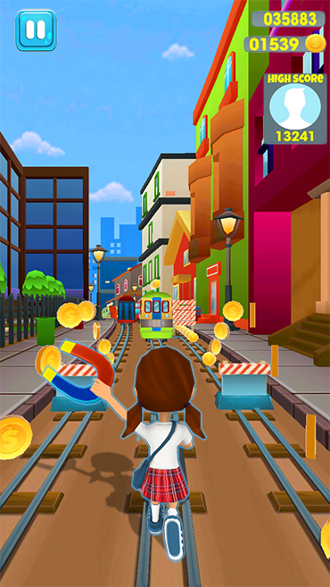 اسکرین شات 3 بازی Subway Madness Rush Surf Run