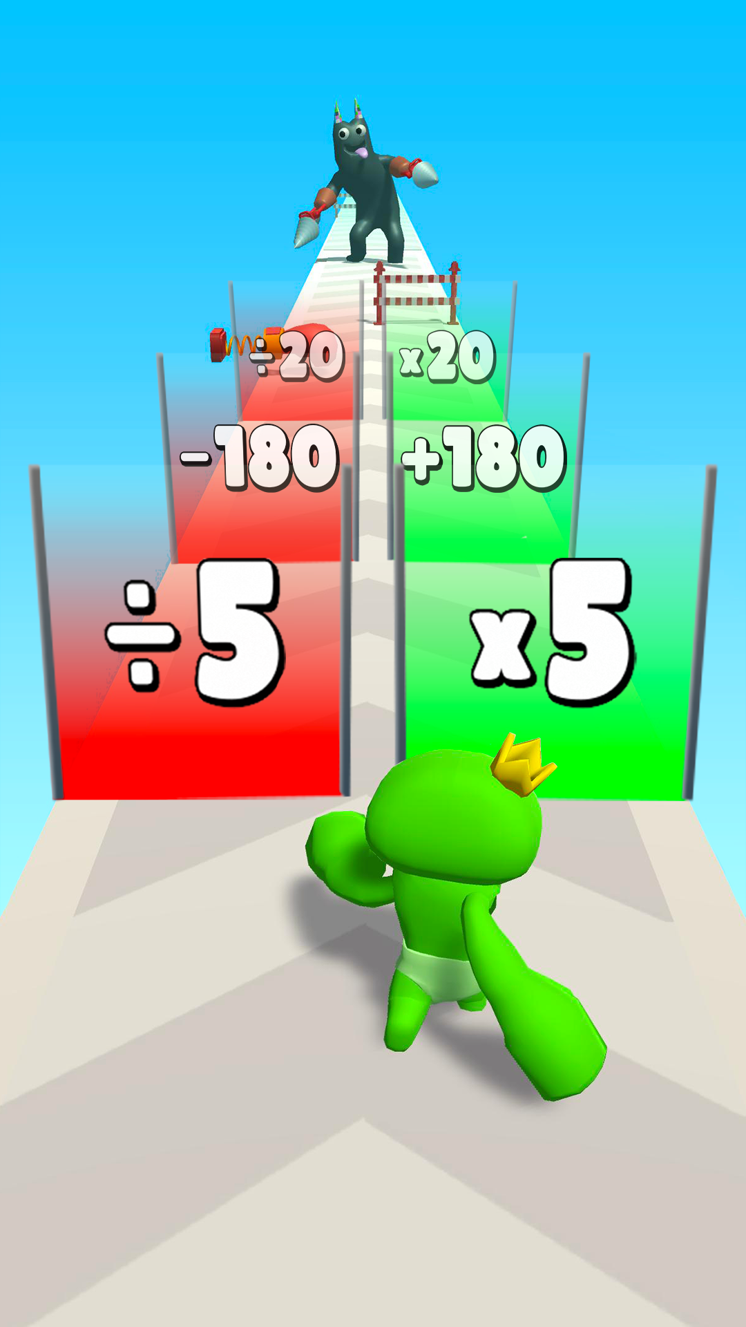 اسکرین شات 1 بازی Merge Monster - Scary Garten