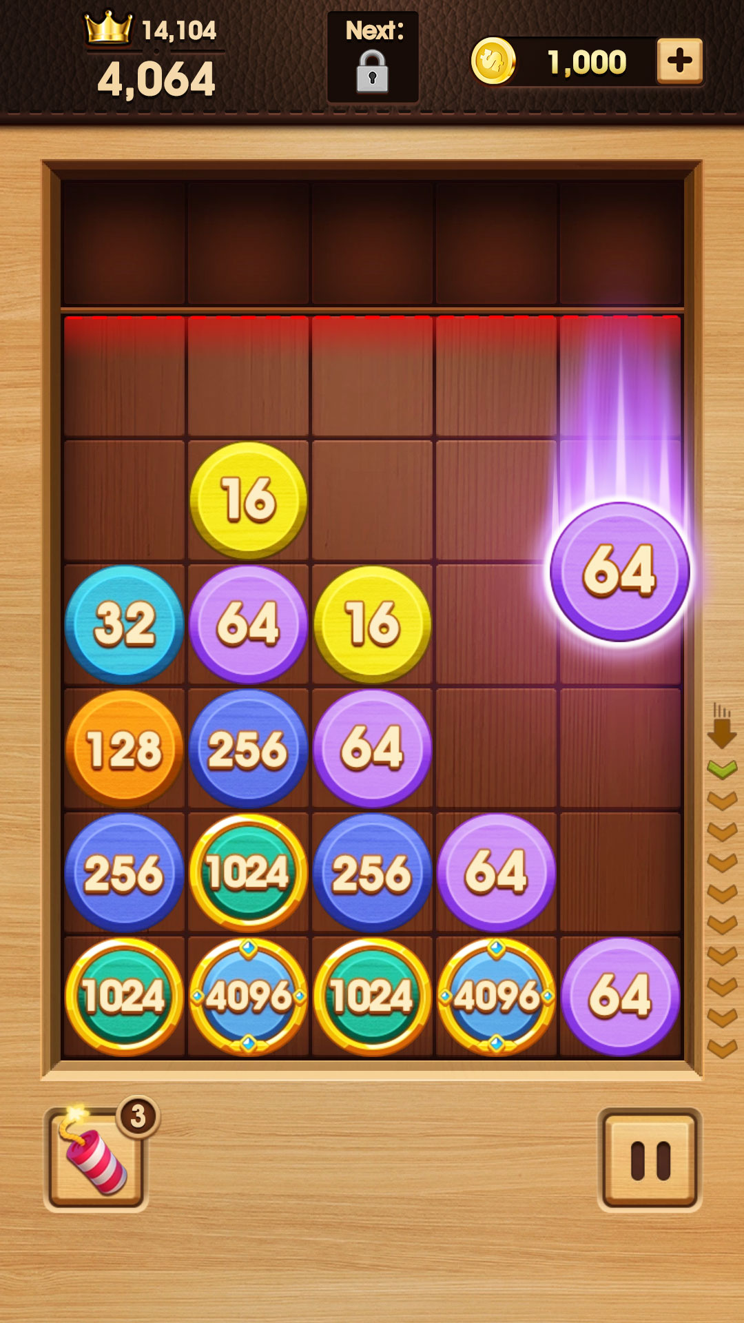 اسکرین شات 2 بازی Merge Numbers – 2048 Puzzle