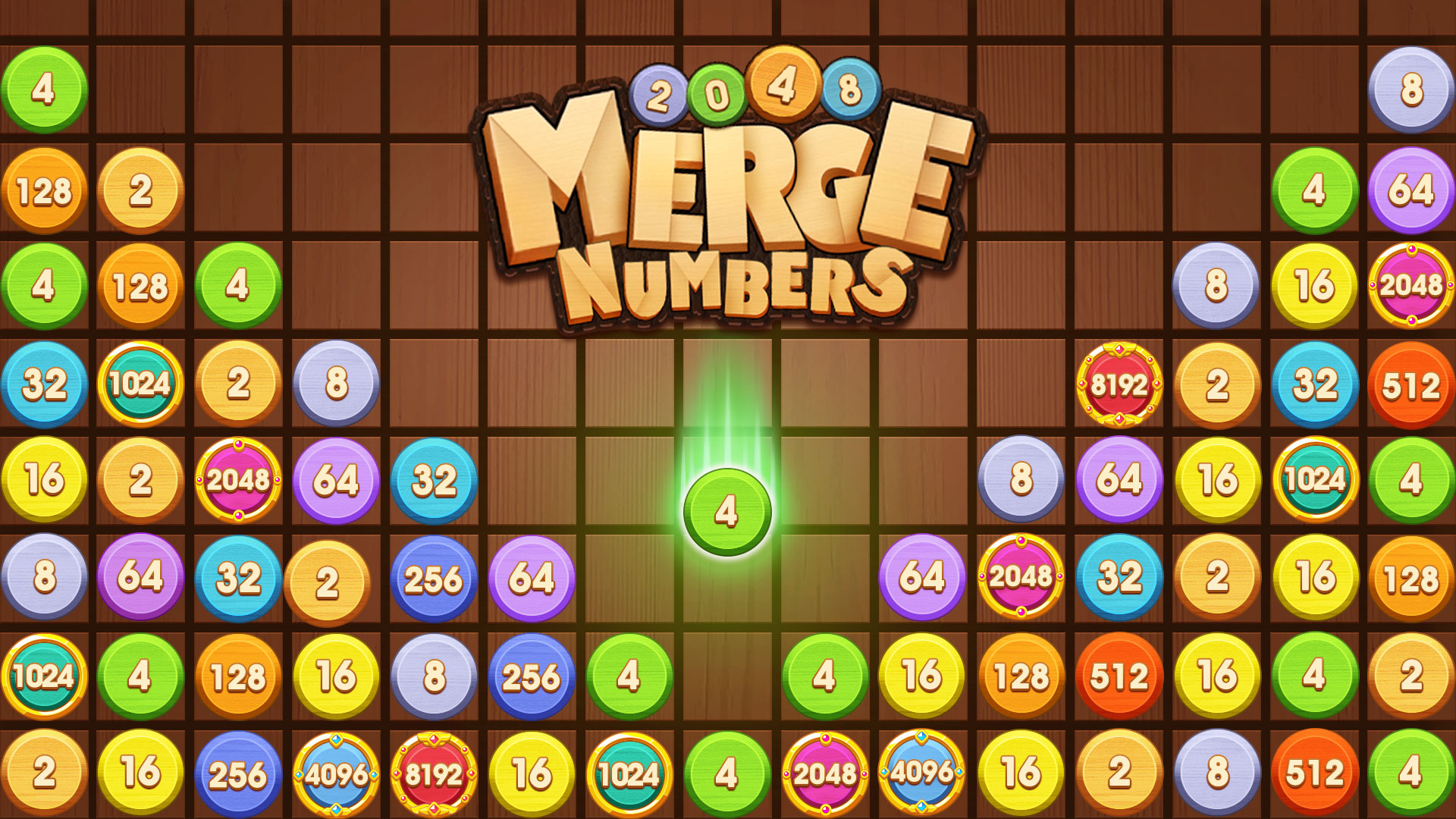 اسکرین شات 6 بازی Merge Numbers – 2048 Puzzle