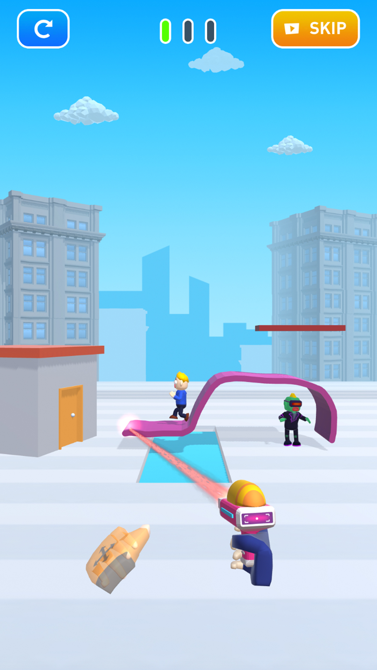 اسکرین شات 3 بازی Merge Hero 3D