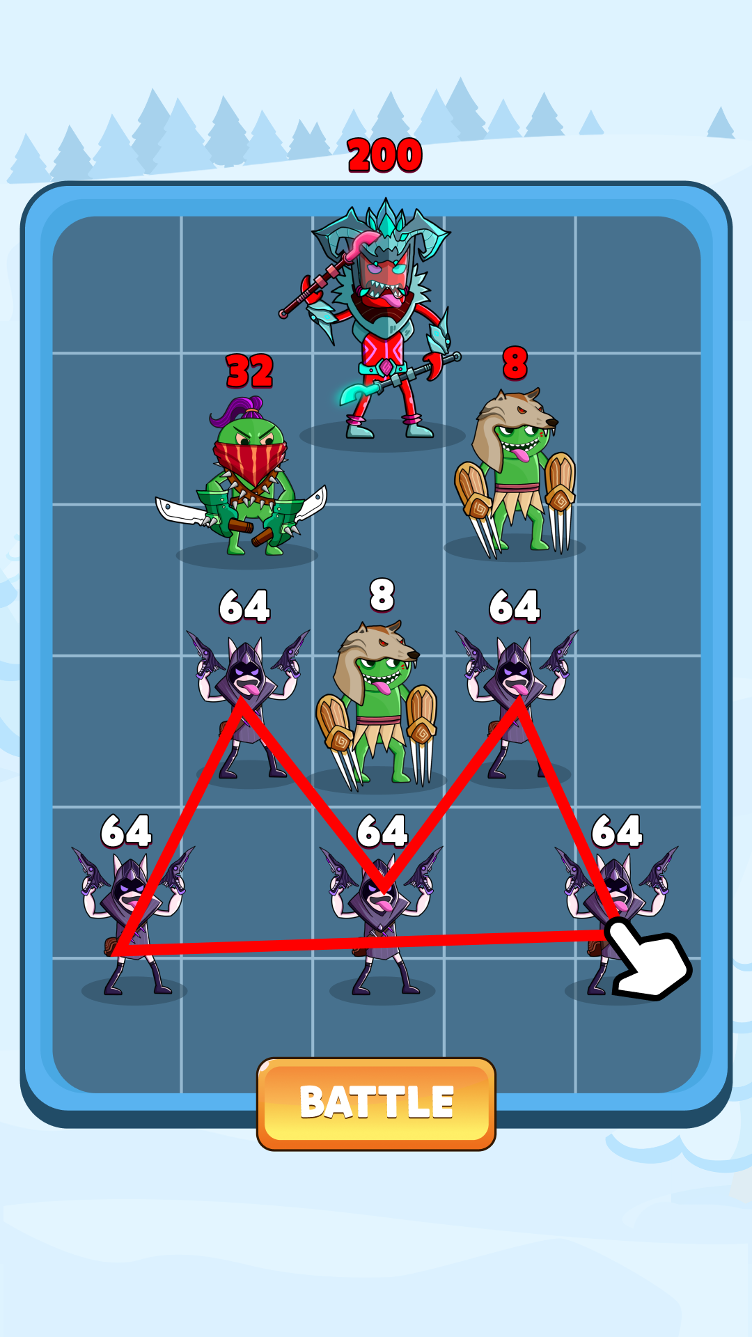 اسکرین شات 4 بازی Merge Master - Monster Ban