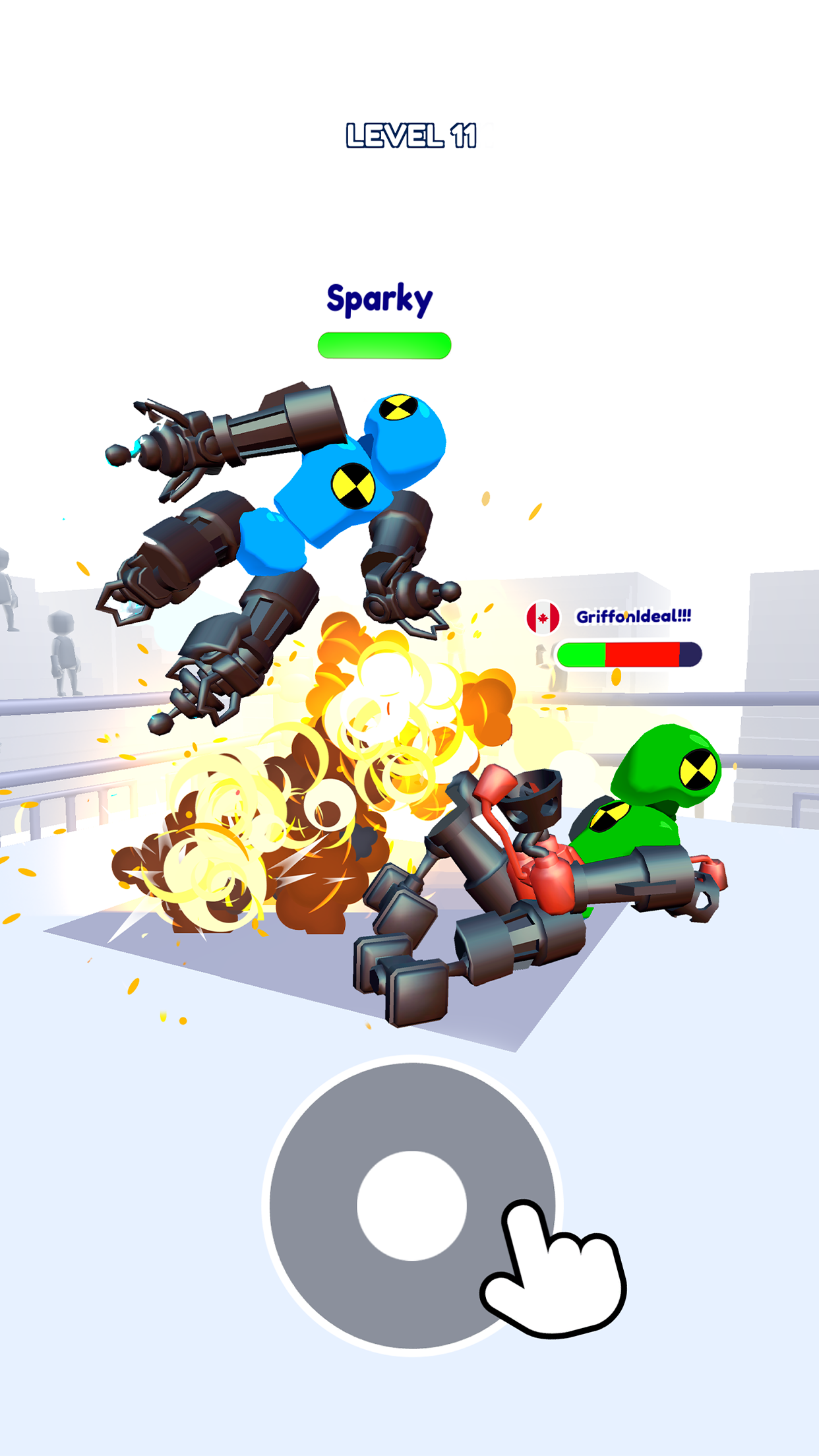 اسکرین شات 2 بازی Merge Ragdoll Fighting