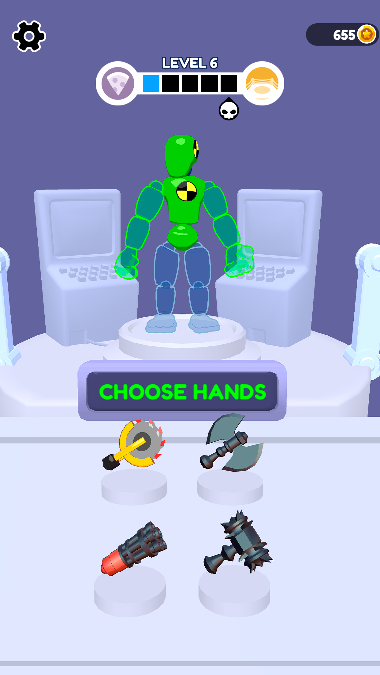 اسکرین شات 1 بازی Merge Ragdoll Fighting