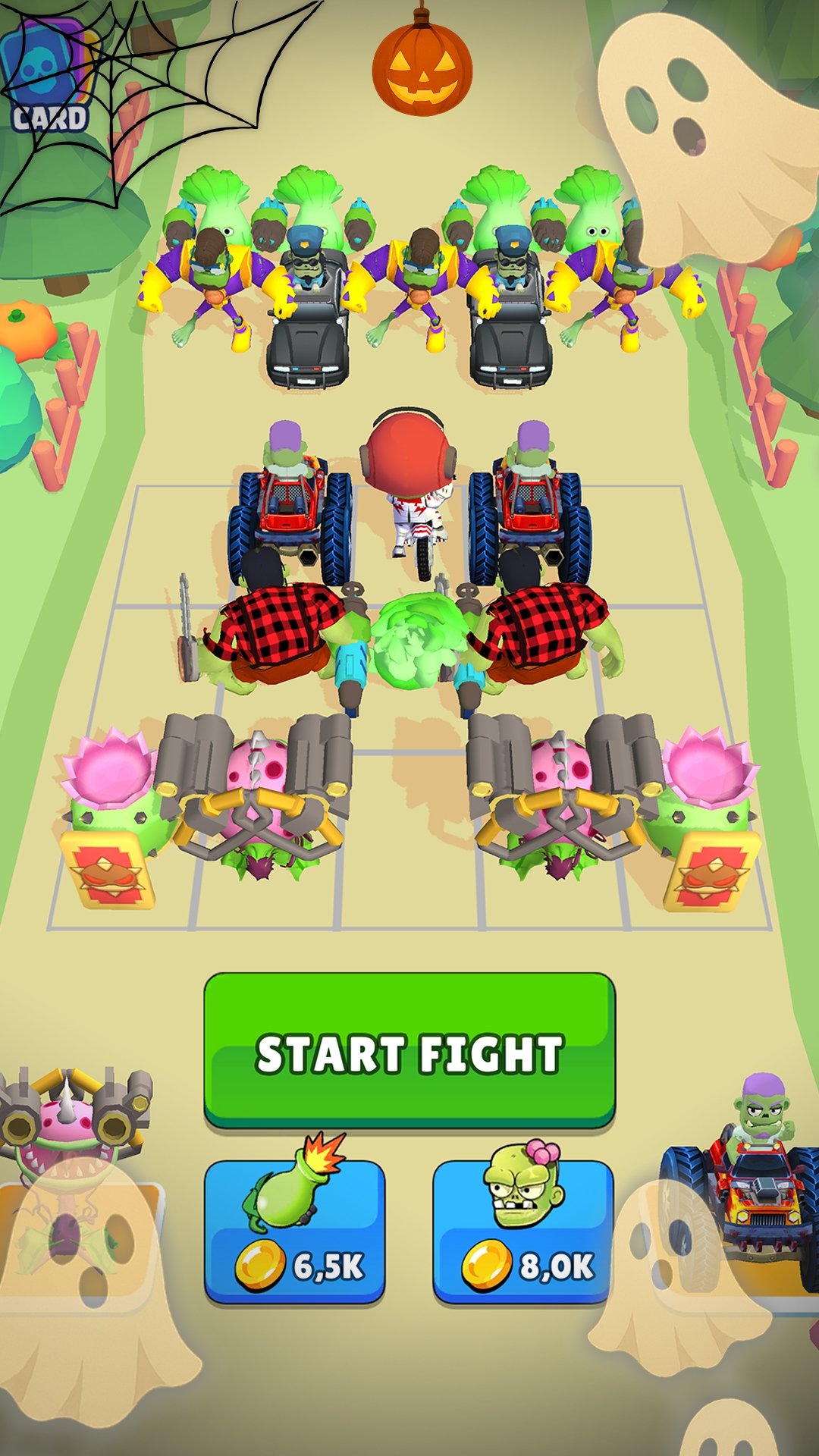اسکرین شات 6 بازی Merge Plants: Idle Zombies