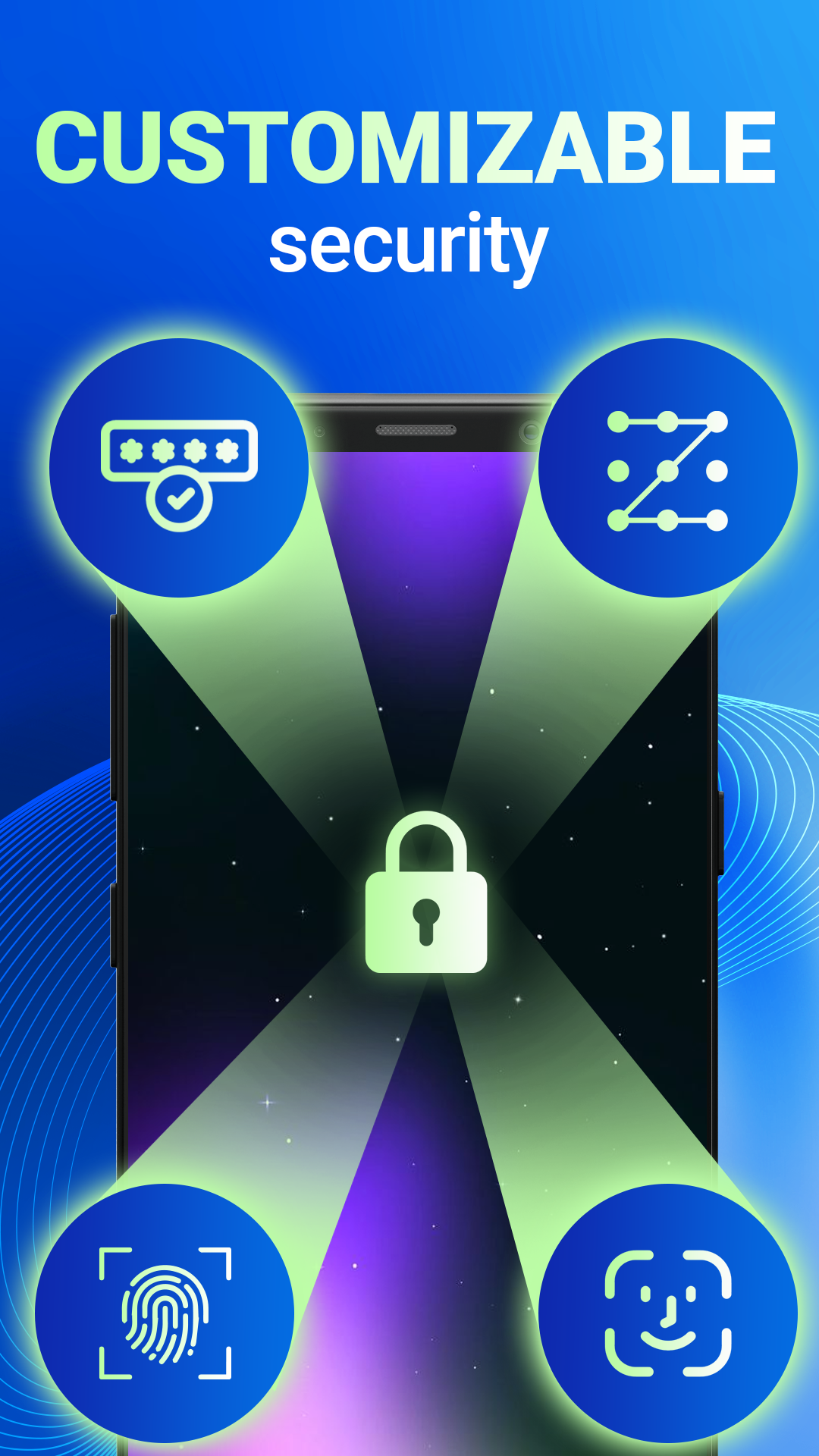 اسکرین شات 6 برنامه App locker: Fingerprint lock