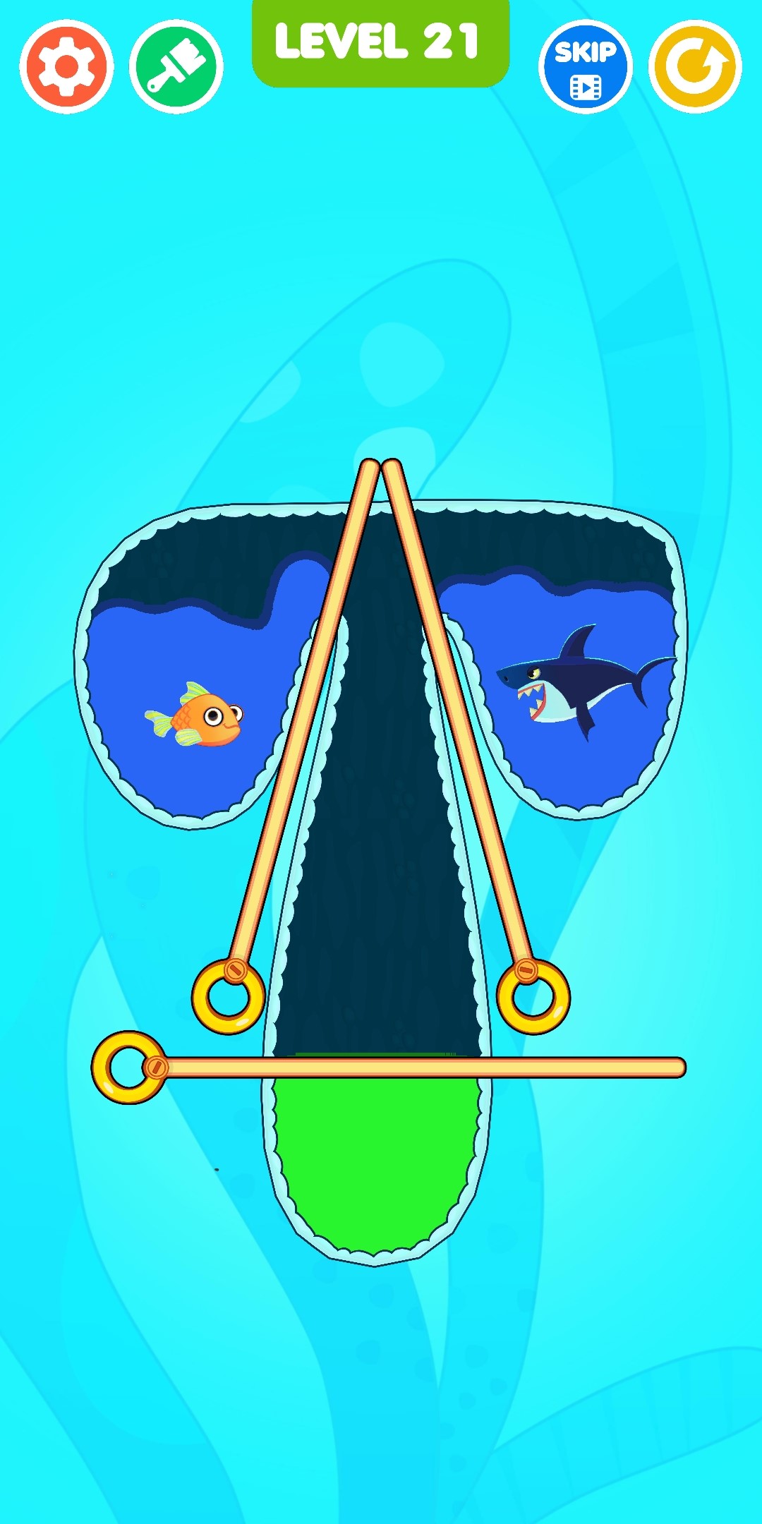 اسکرین شات 5 بازی Save The Fish