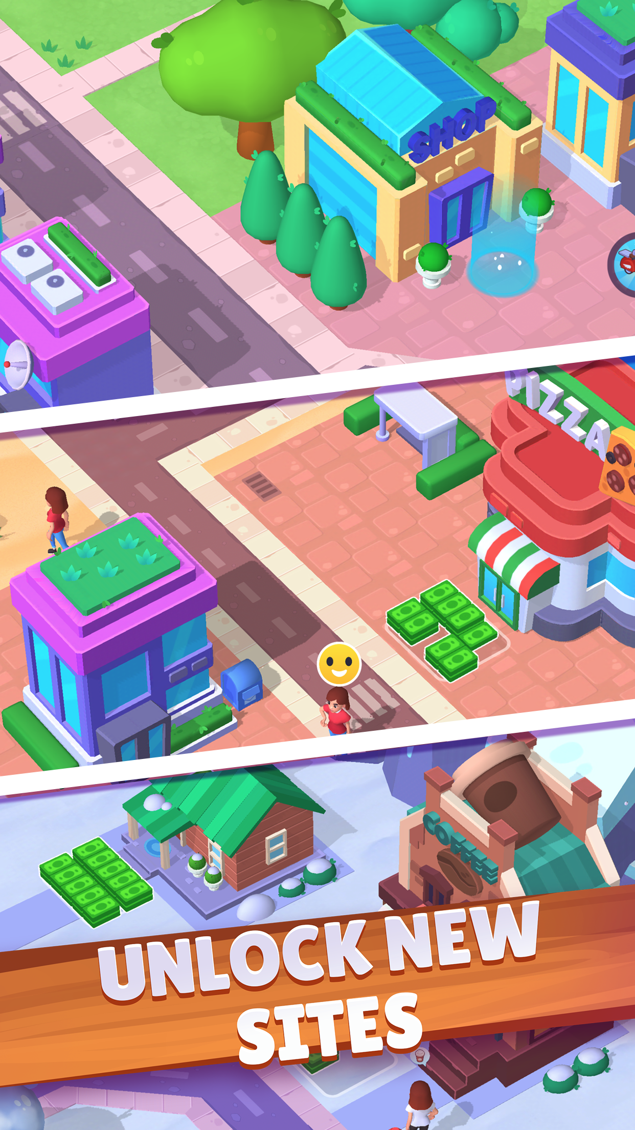 اسکرین شات 5 بازی Town Mess - Building Adventure