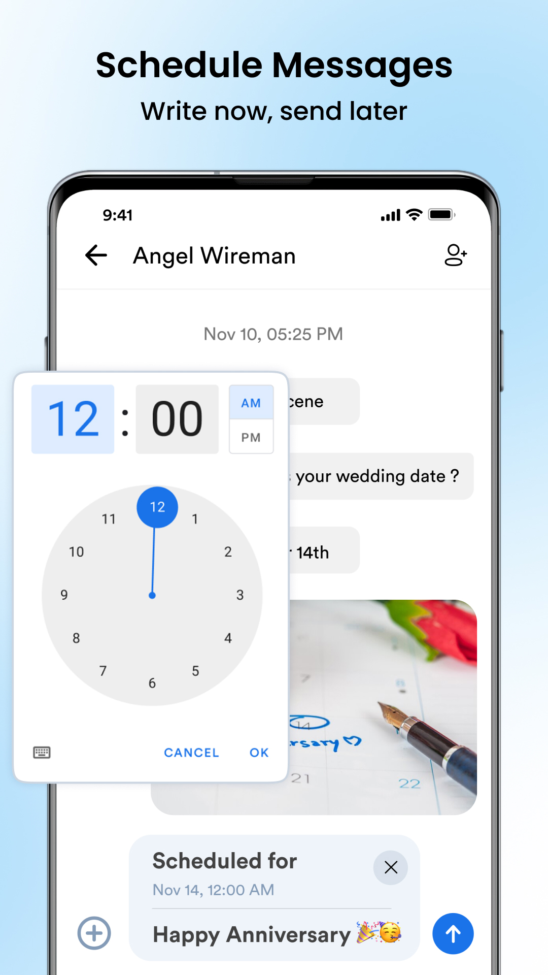 اسکرین شات 6 برنامه Messages: SMS Message Text App