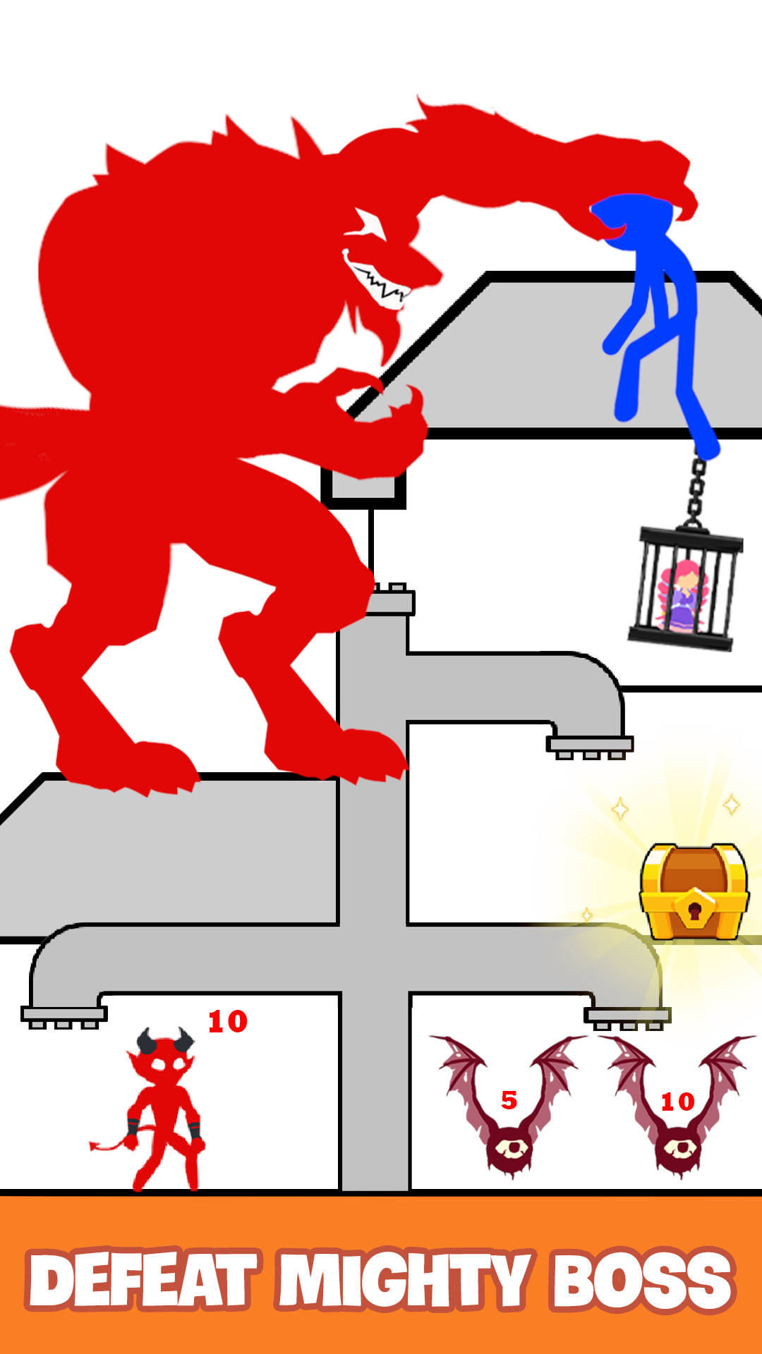 اسکرین شات 5 بازی Stick Hero: Infinity Battle