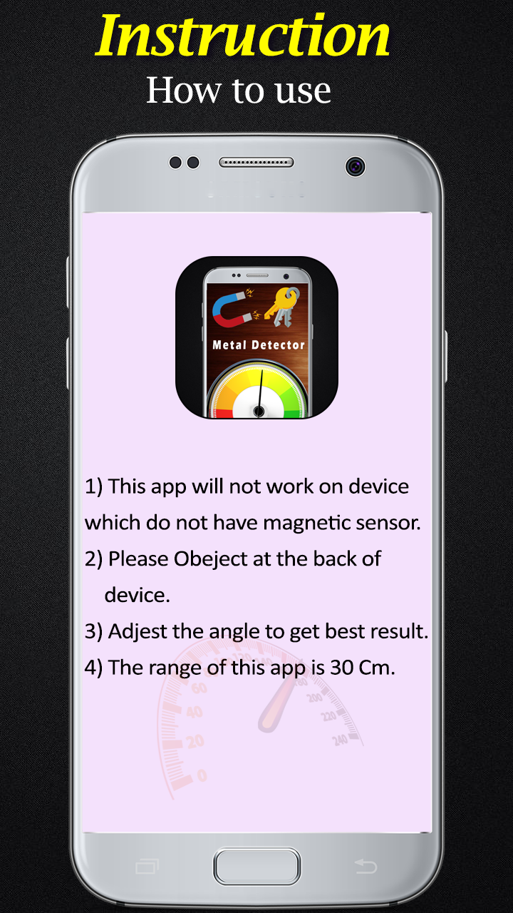 اسکرین شات 3 برنامه Gold Detector Camera Detector