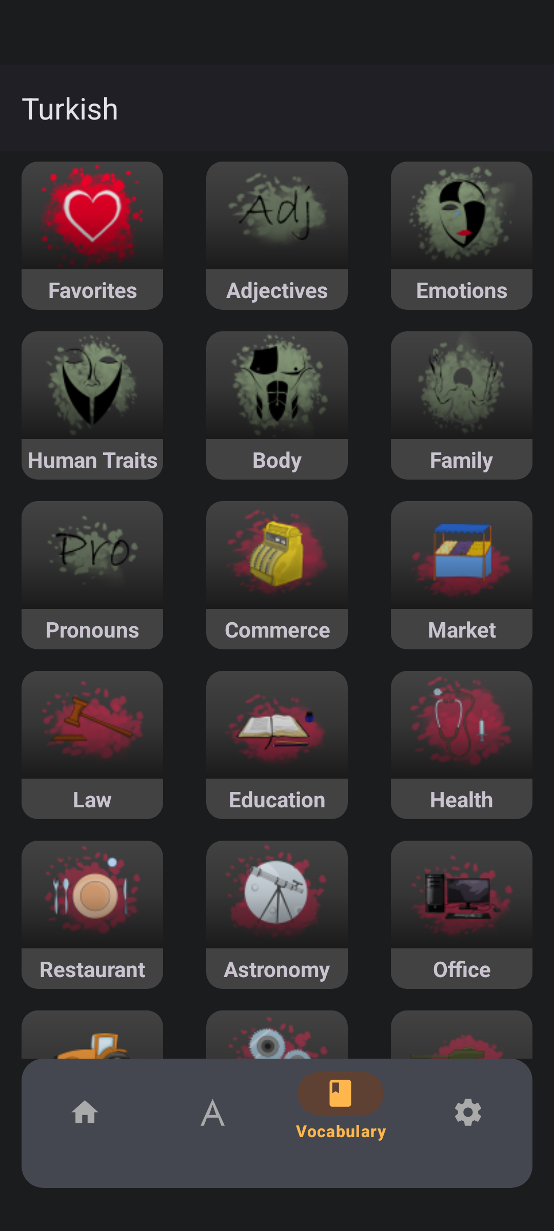 اسکرین شات 3 برنامه Learn Turkish