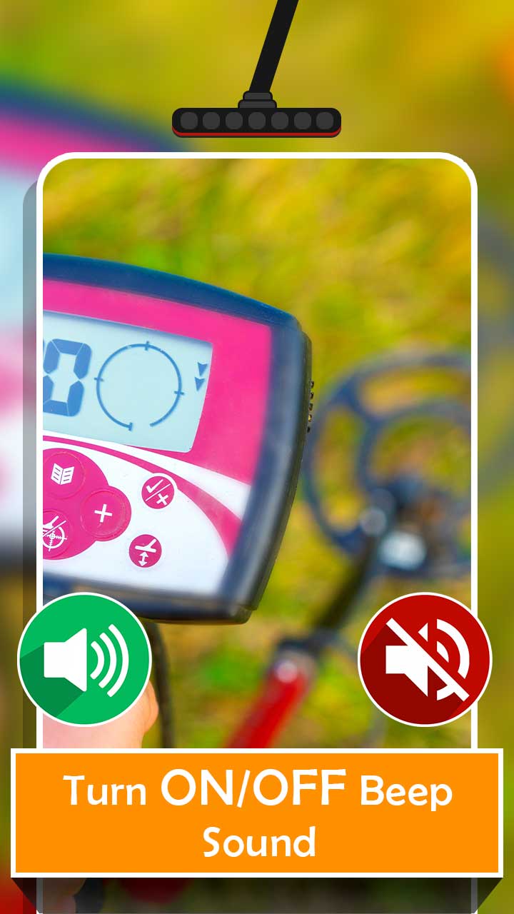 اسکرین شات 4 برنامه Metal Gold Detector with Sound