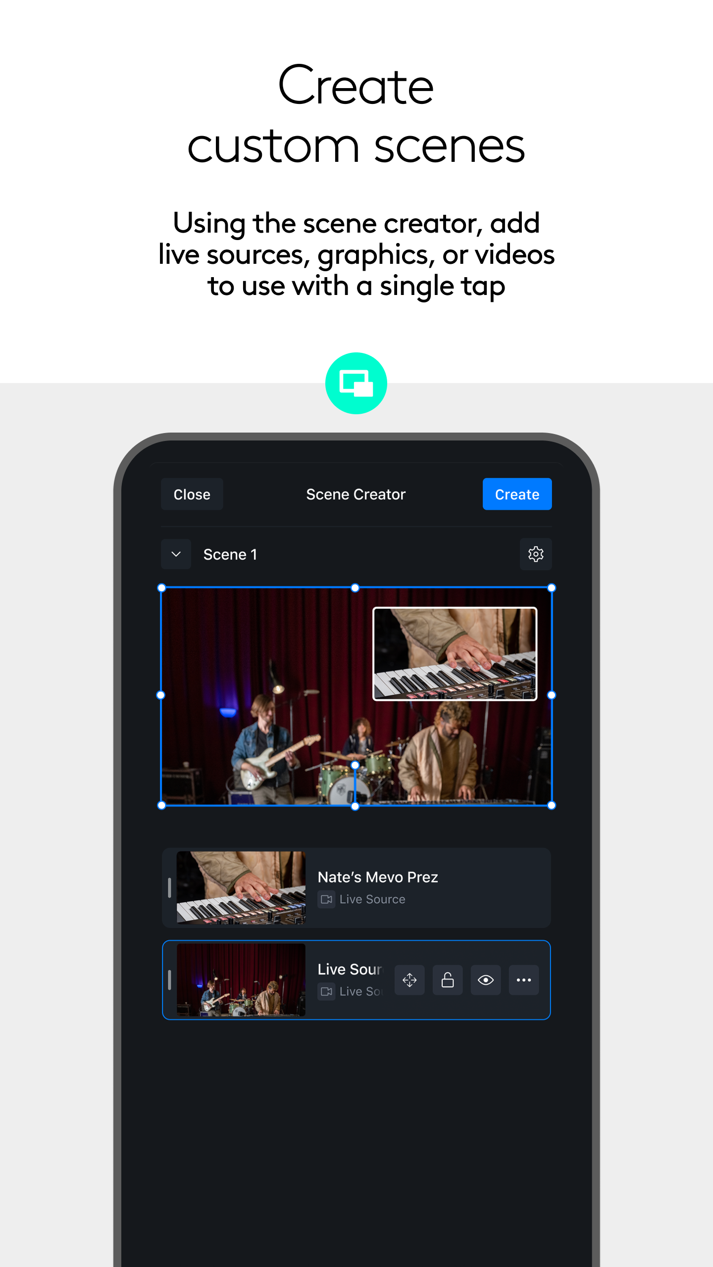 اسکرین شات 8 برنامه Mevo Studio