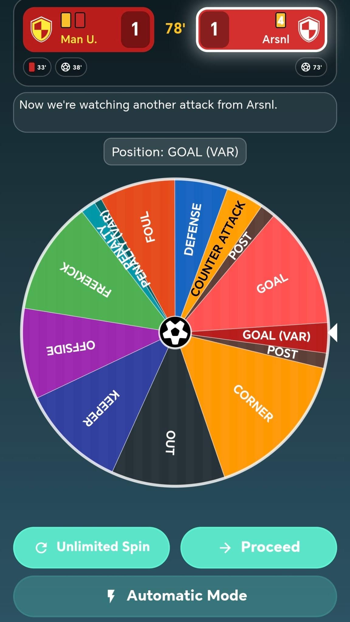 اسکرین شات 8 بازی Footballer Career