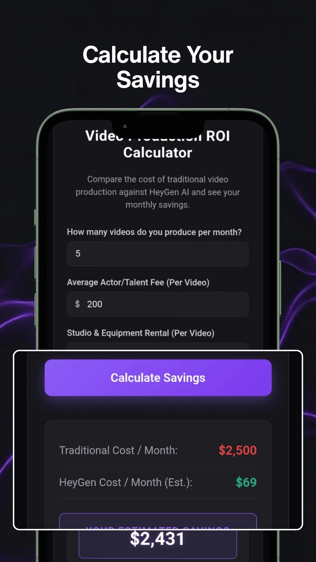 اسکرین شات 4 برنامه Hey : AI Gen App Workflow