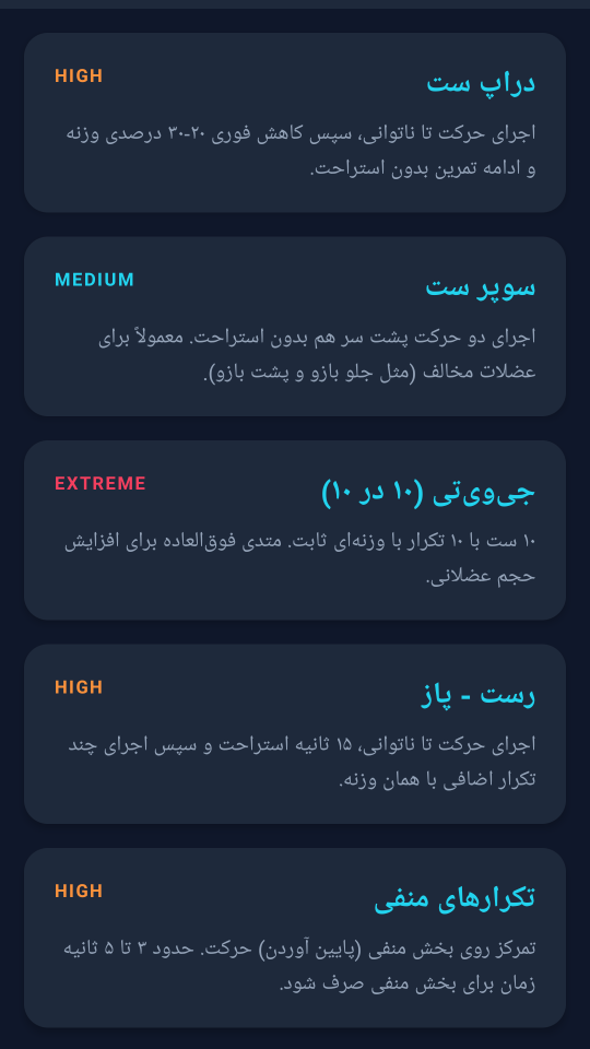 اسکرین شات 1 برنامه ‏‏‏‏فیتنس پرو