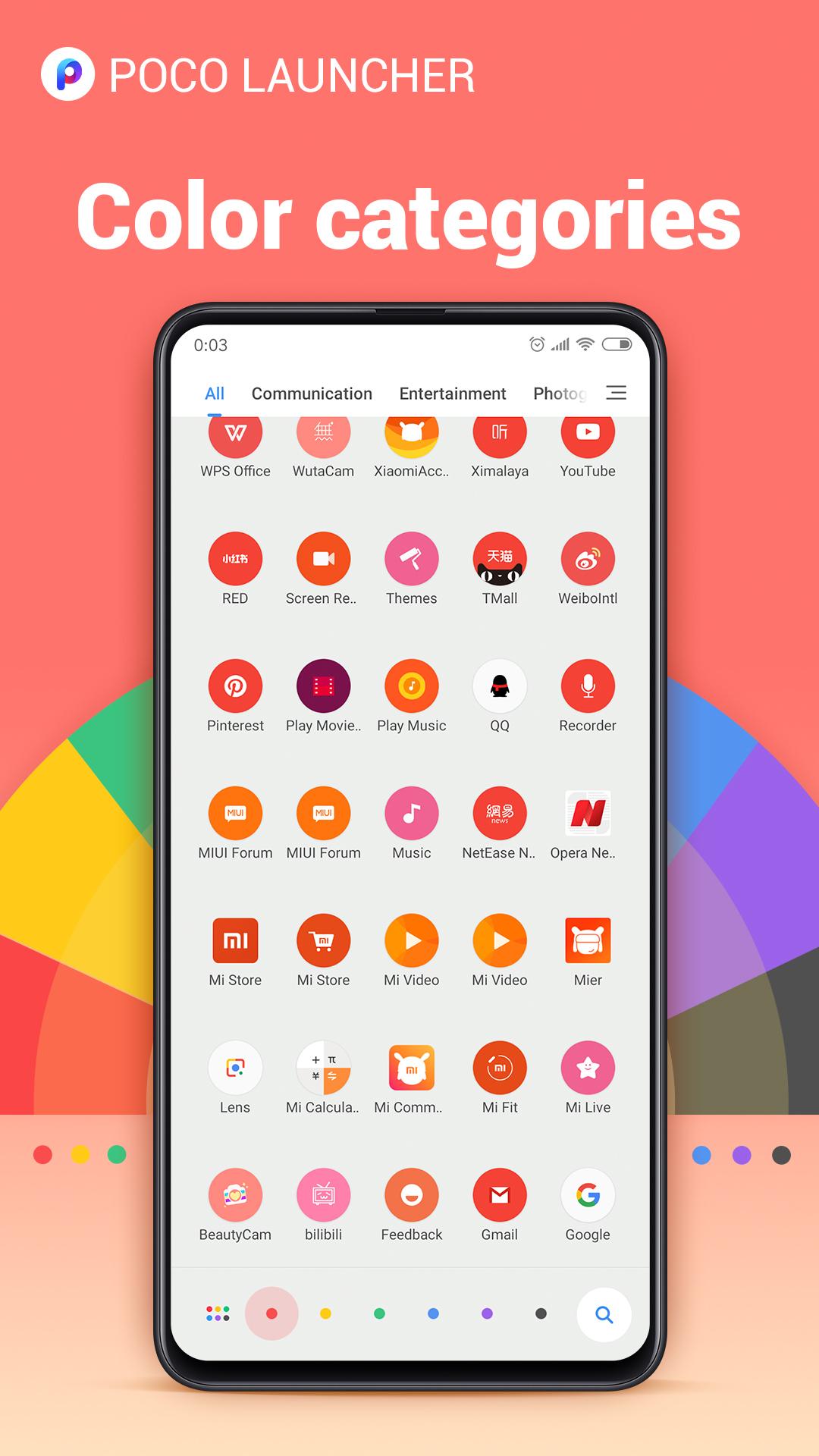 اسکرین شات 7 برنامه POCO Launcher 2.0 - Customize,