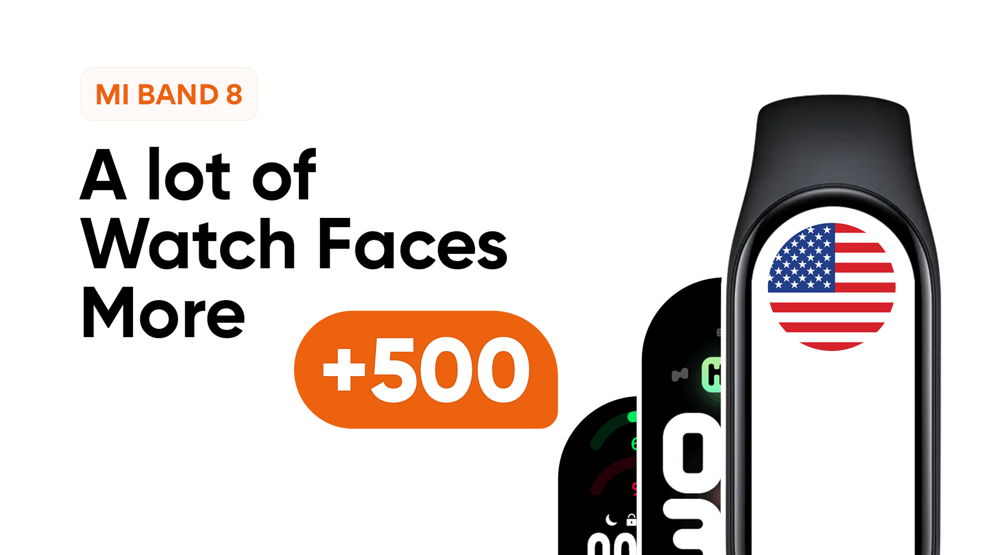 اسکرین شات 1 برنامه Mi Band 8 Watch Faces