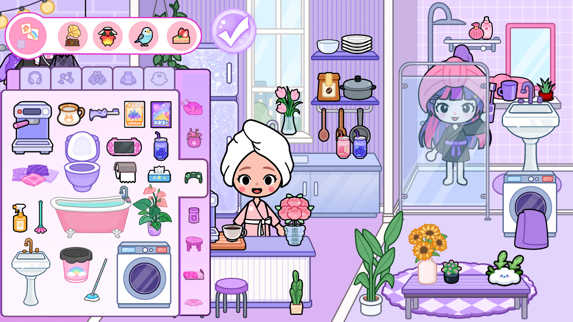 اسکرین شات 1 بازی Mia World - Makeover Life