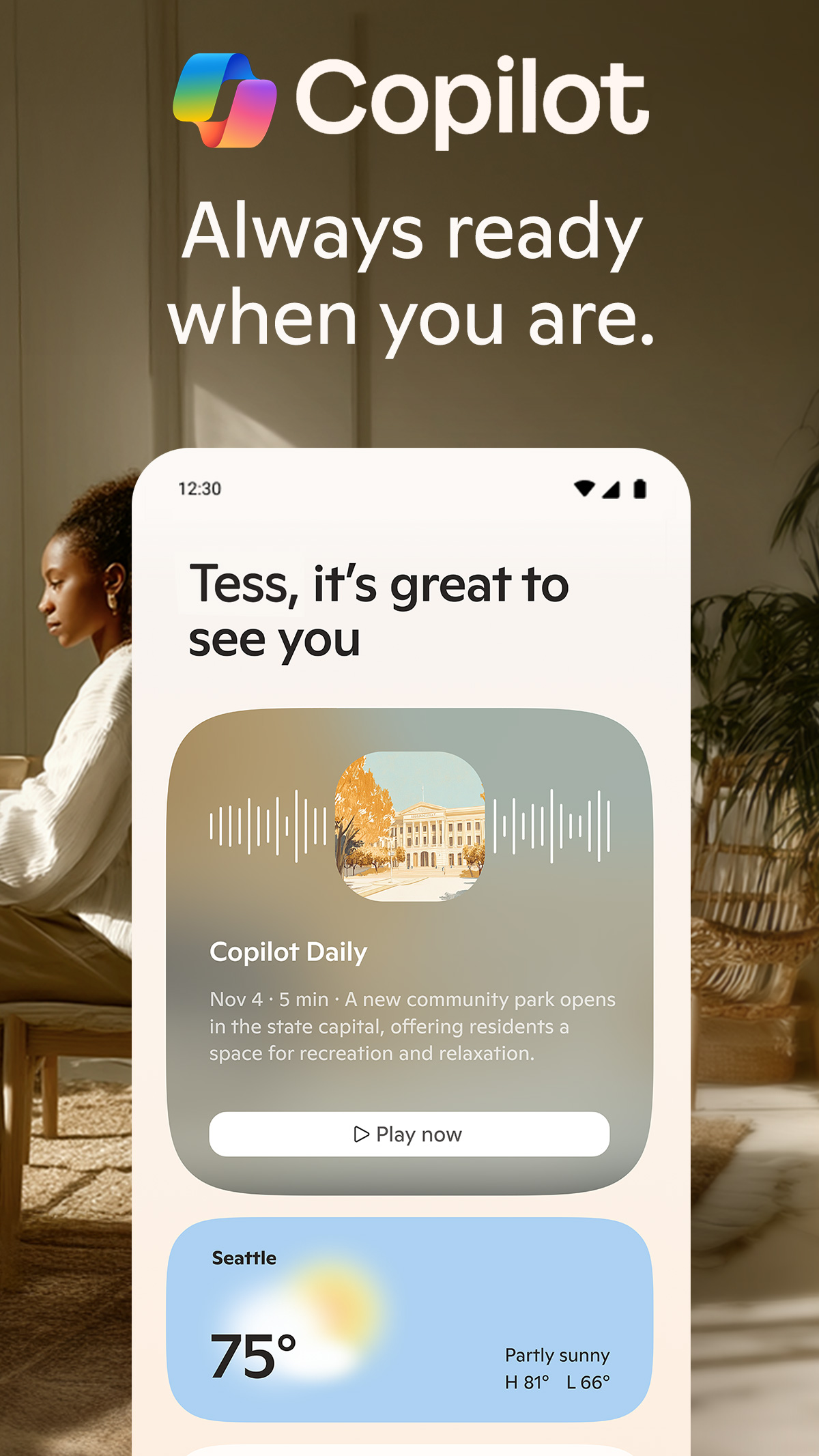 اسکرین شات 8 برنامه Microsoft Copilot