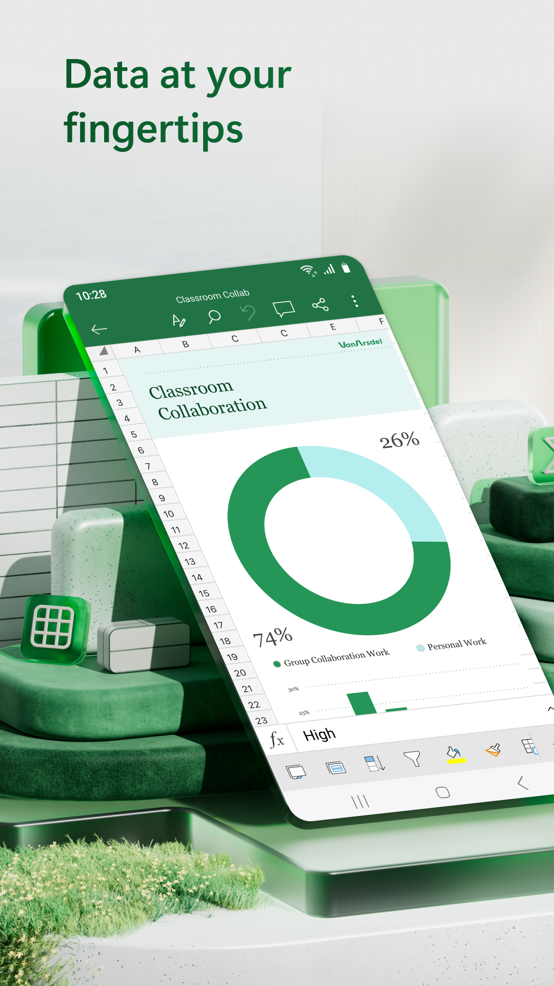 اسکرین شات 1 برنامه Microsoft Excel: Spreadsheets