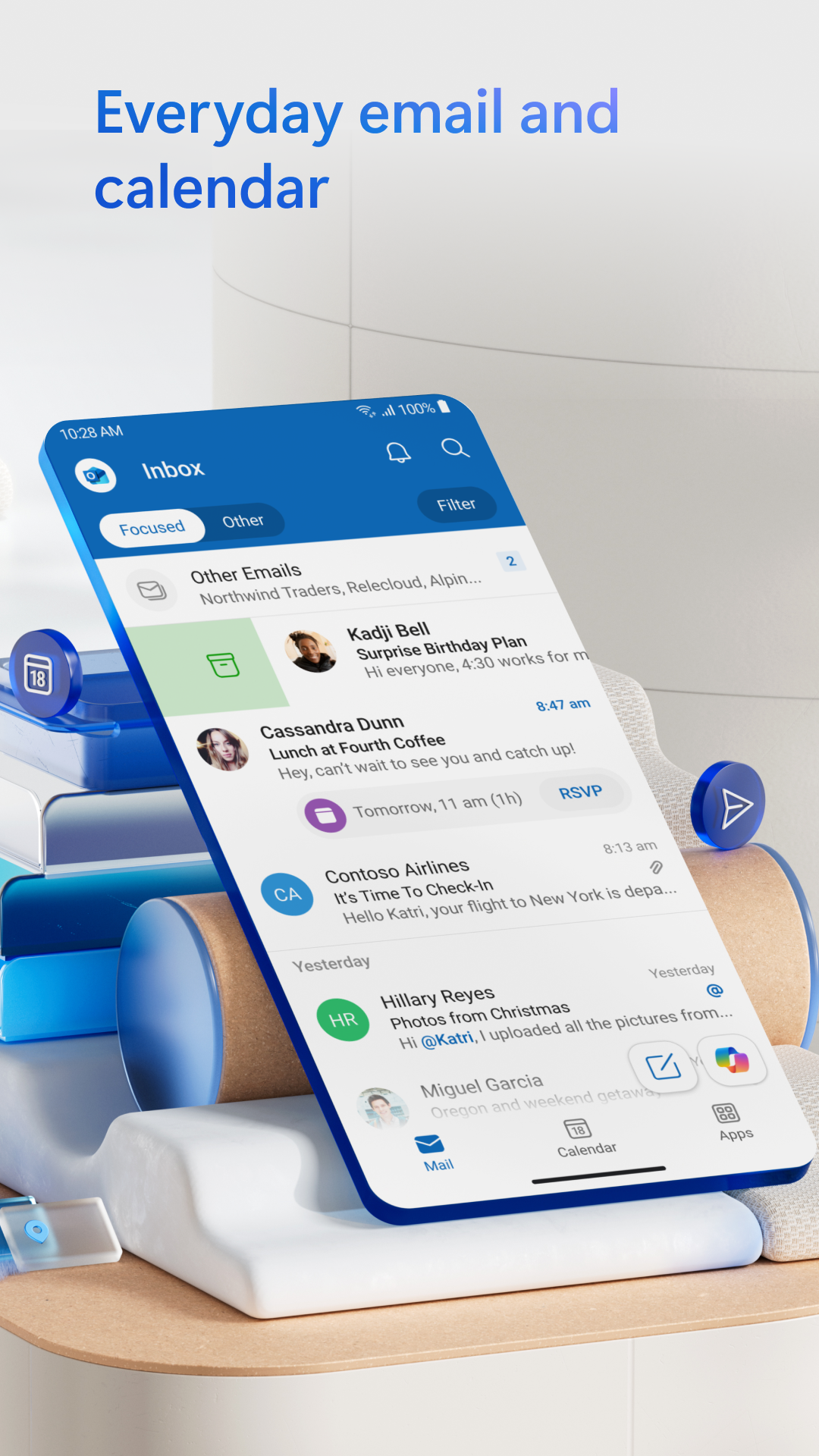 اسکرین شات 1 برنامه Microsoft Outlook