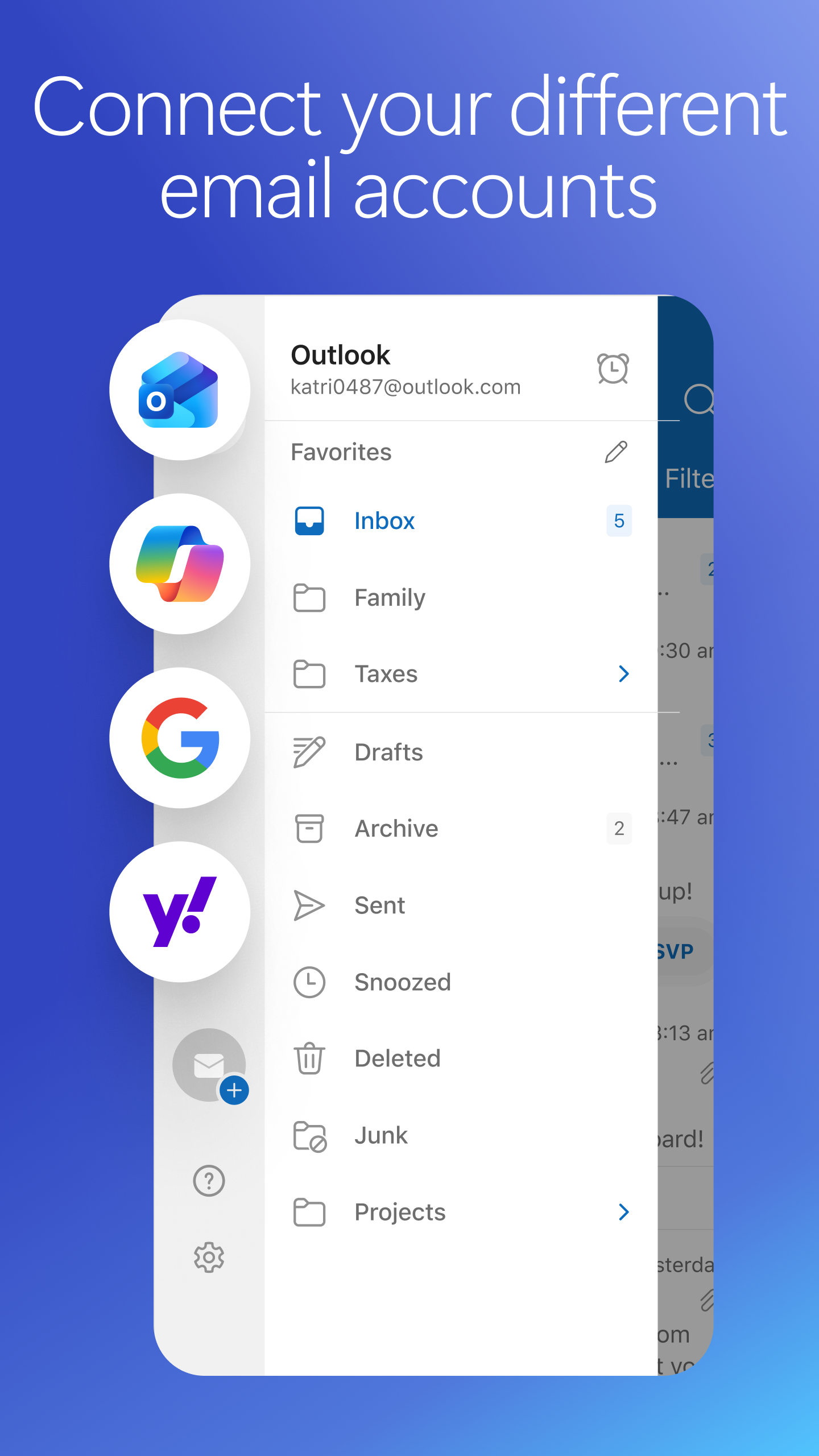 اسکرین شات 2 برنامه اوت لوک (Outlook)