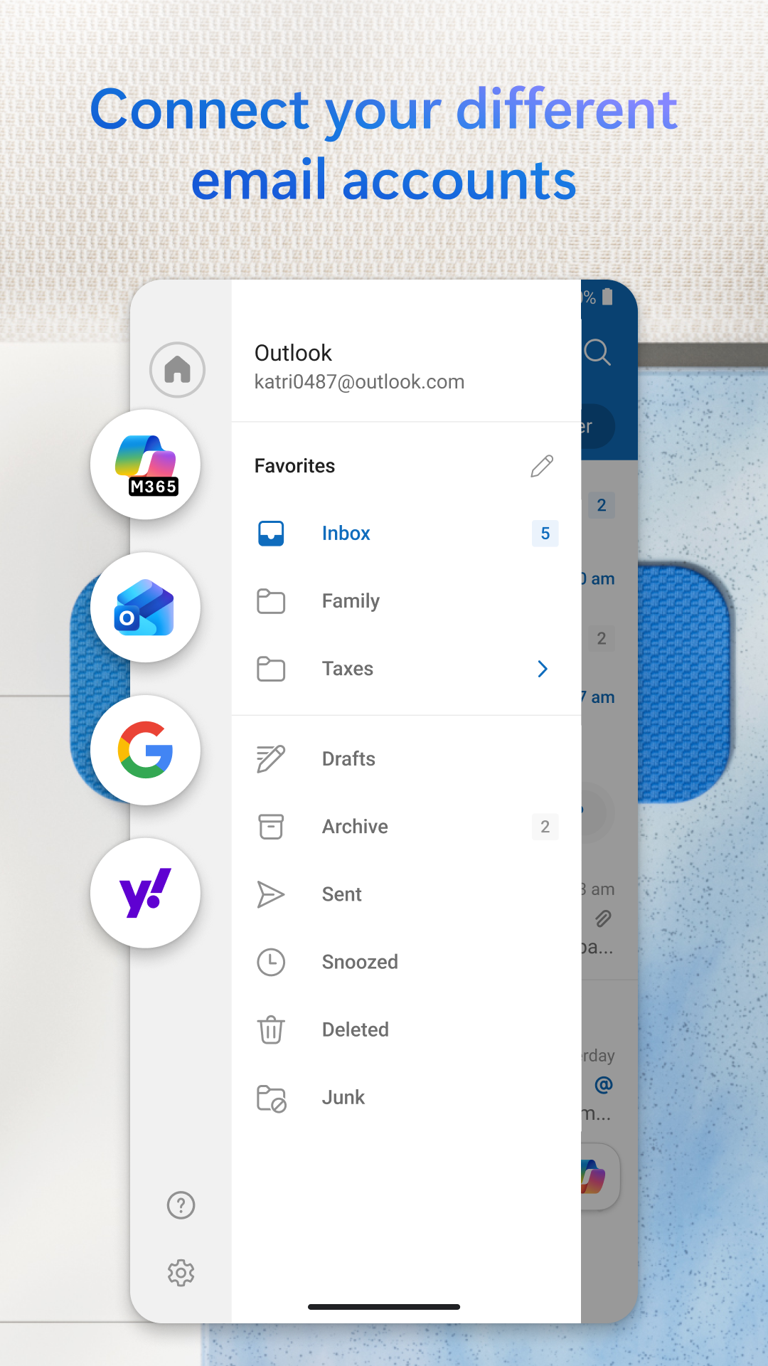 اسکرین شات 2 برنامه Microsoft Outlook