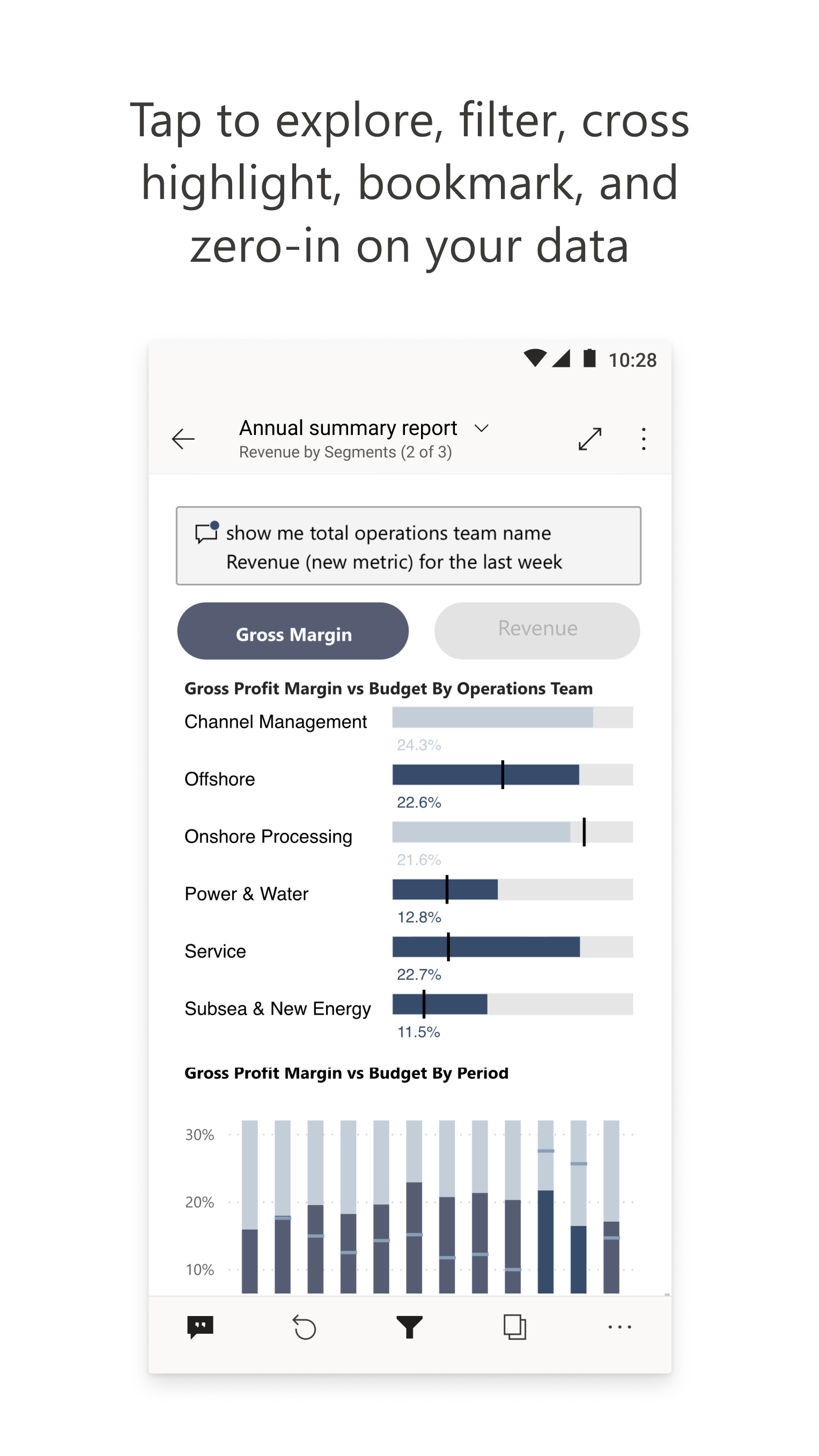 اسکرین شات 3 برنامه Microsoft Power BI