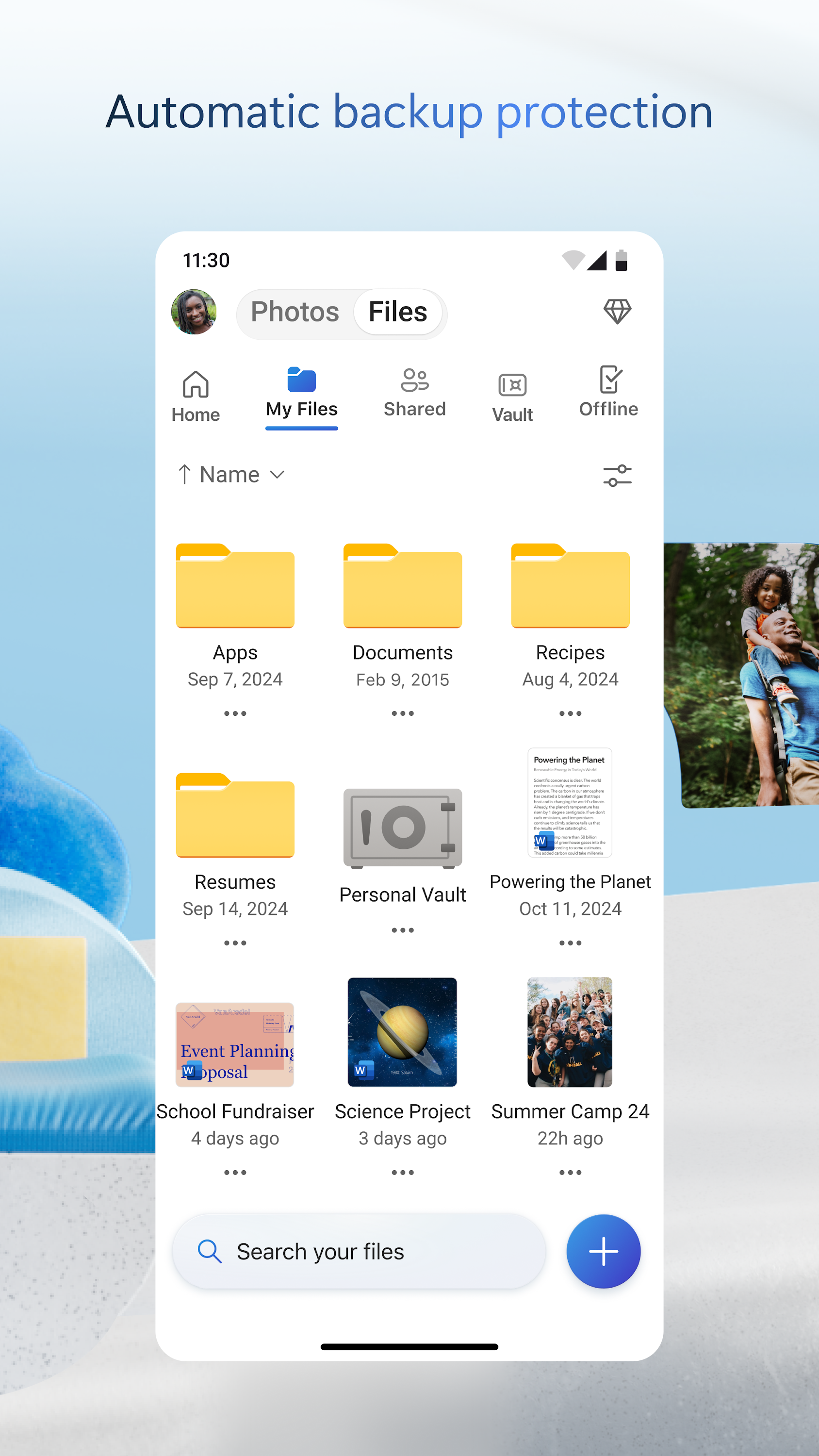 اسکرین شات 2 برنامه Microsoft OneDrive