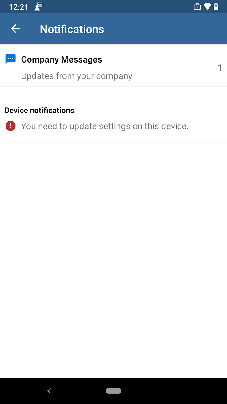اسکرین شات 5 برنامه Intune Company Portal