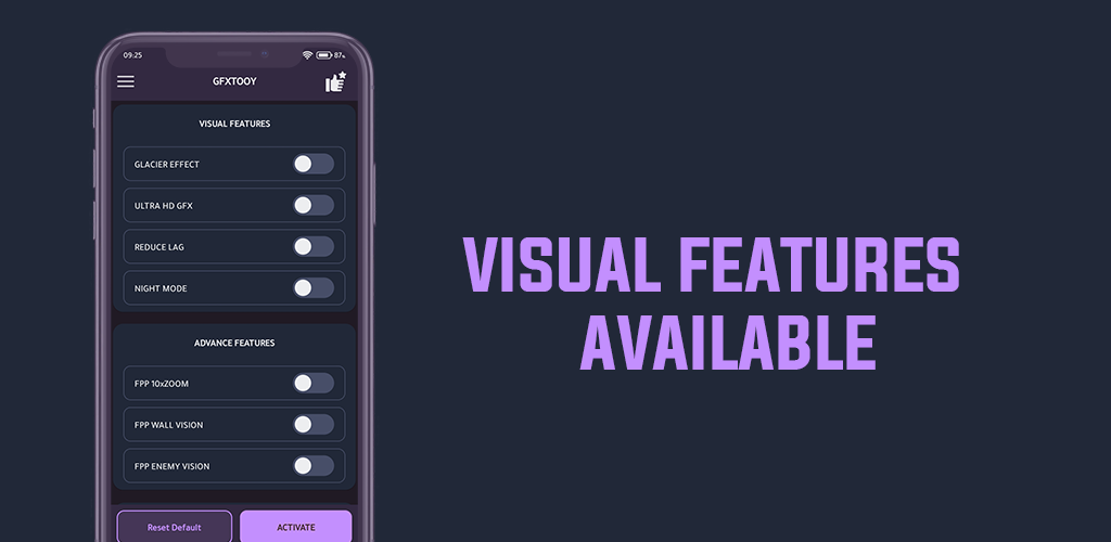 اسکرین شات 2 برنامه GFXTOOY IPAD VIEW & 120 FPS