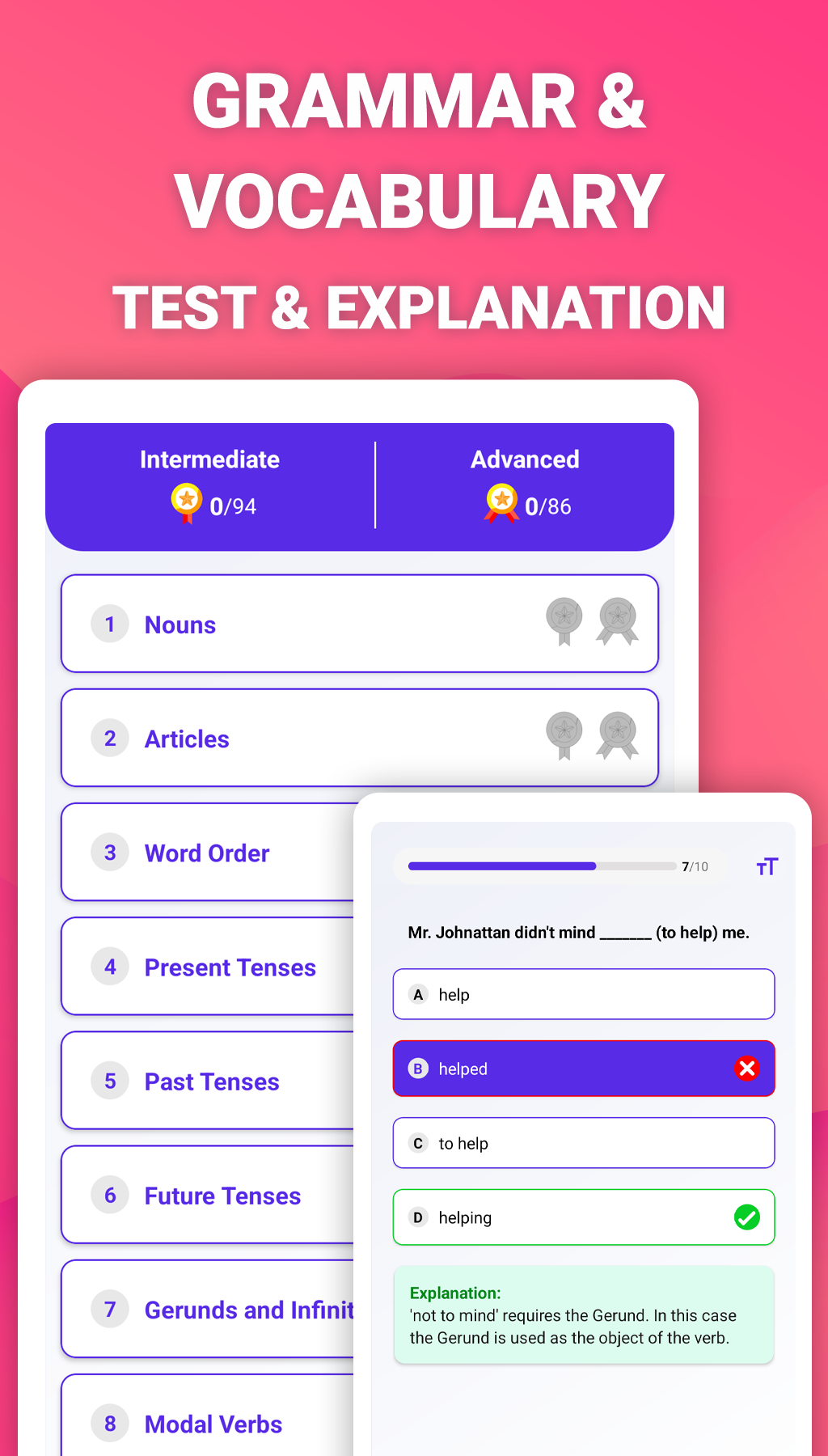 اسکرین شات 8 برنامه IELTS® Speaking Pro