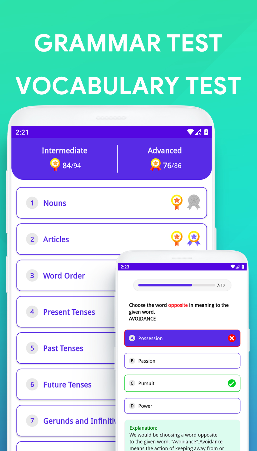 اسکرین شات 8 برنامه Speaking: TOEFL® Speaking