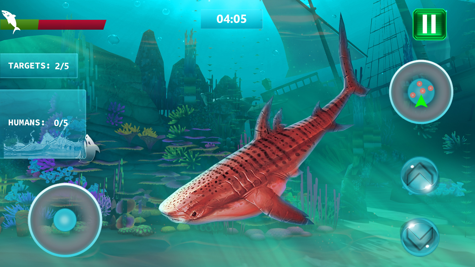 اسکرین شات 8 بازی Shark Attack Sim: Hunting Game