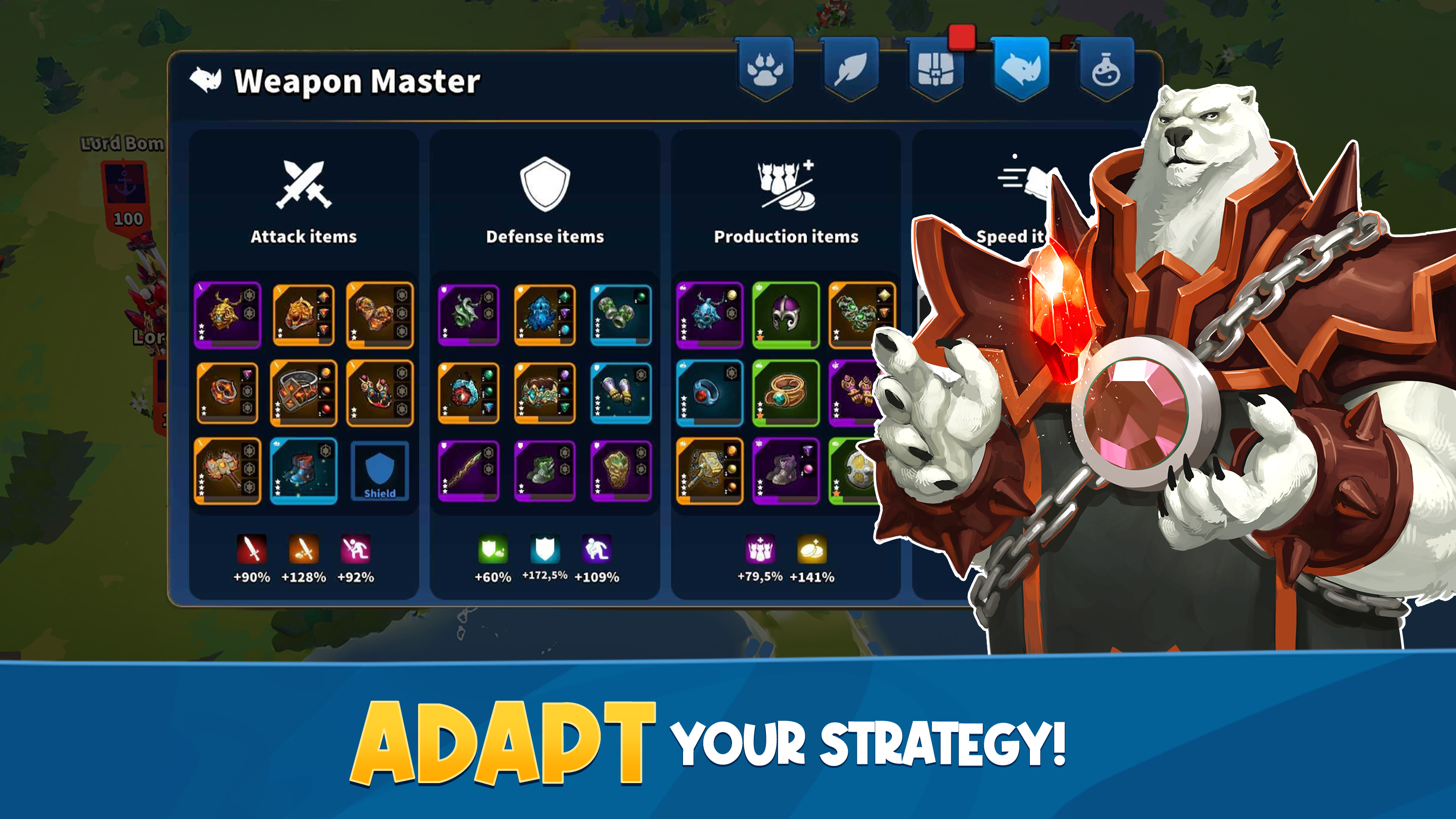 اسکرین شات 2 بازی Million Lords: World Conquest