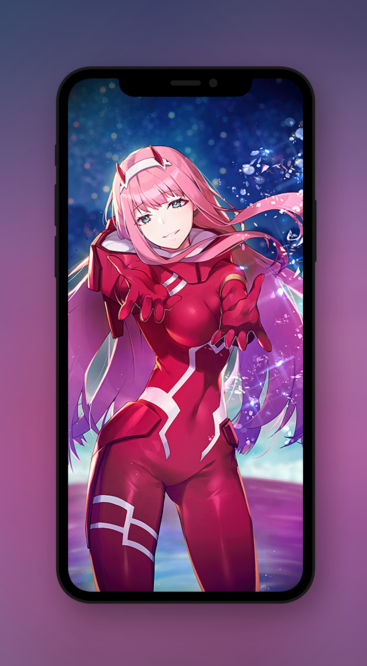 اسکرین شات 2 برنامه Zero Two Anime Wallpaper HD 4K