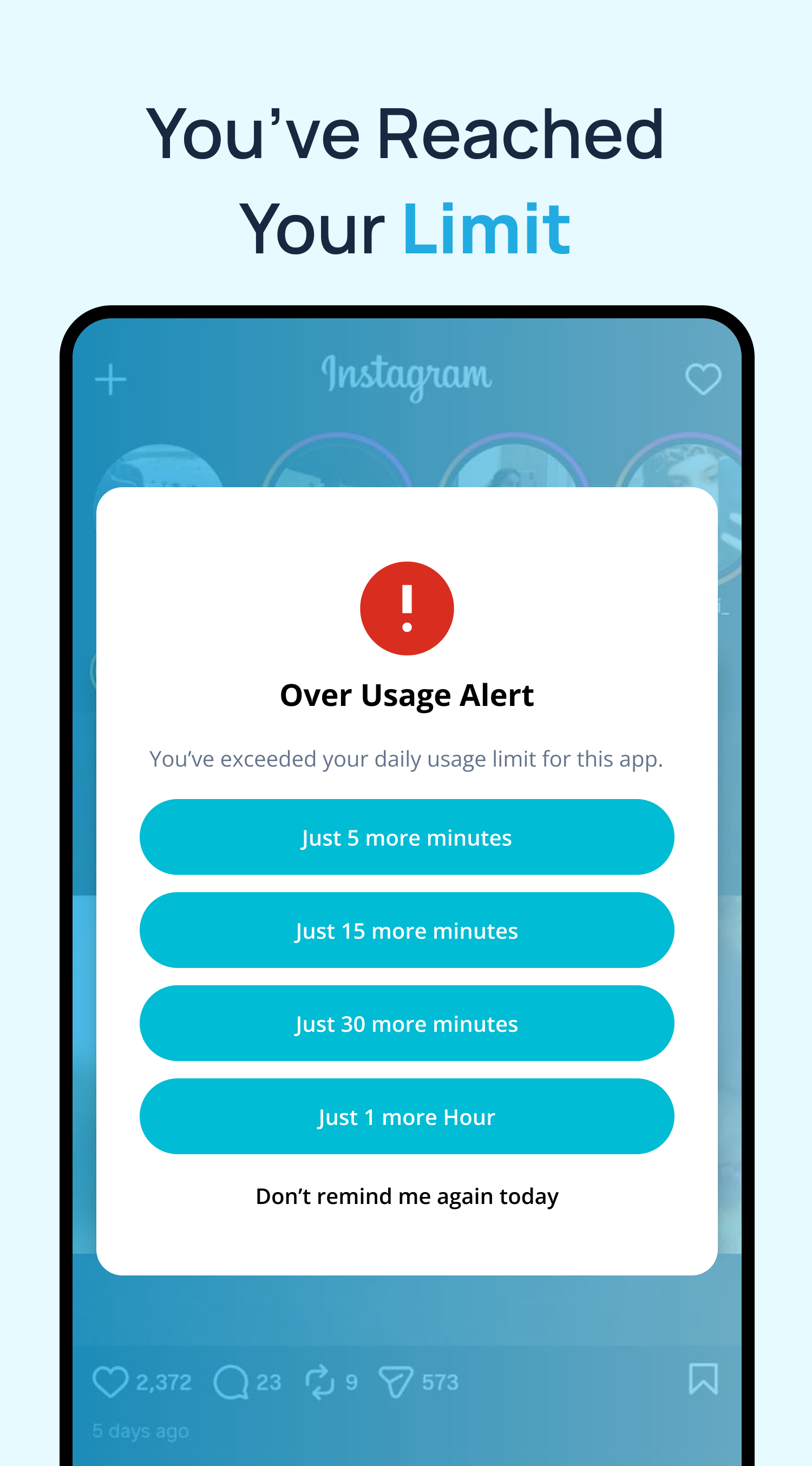 اسکرین شات 8 برنامه YourHour : Screen Time Control