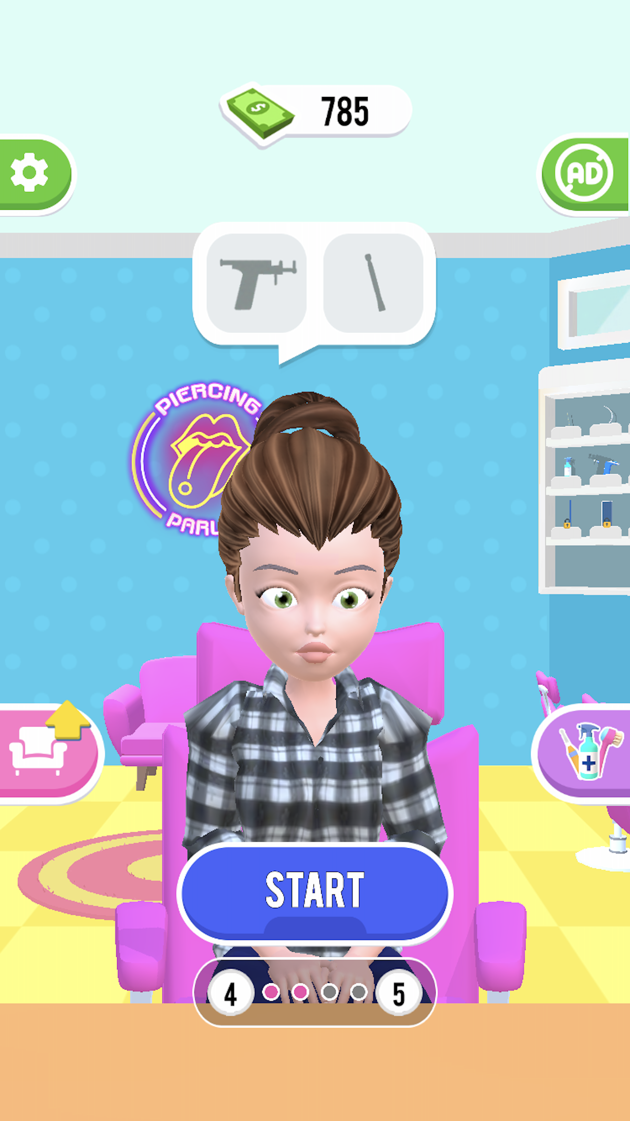 اسکرین شات 1 بازی Piercing Parlor