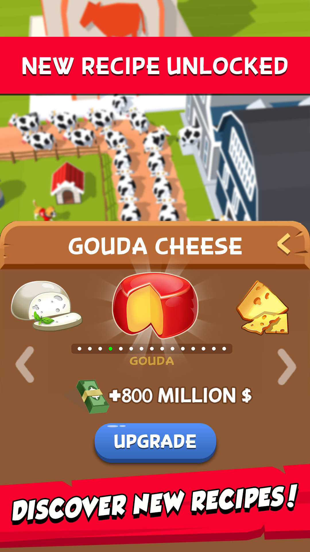 اسکرین شات 4 بازی Idle Cow Clicker Games Offline