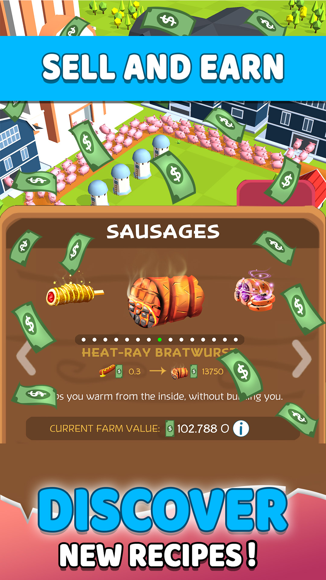 اسکرین شات 4 بازی Tiny Pig Tycoon: Piggy Games