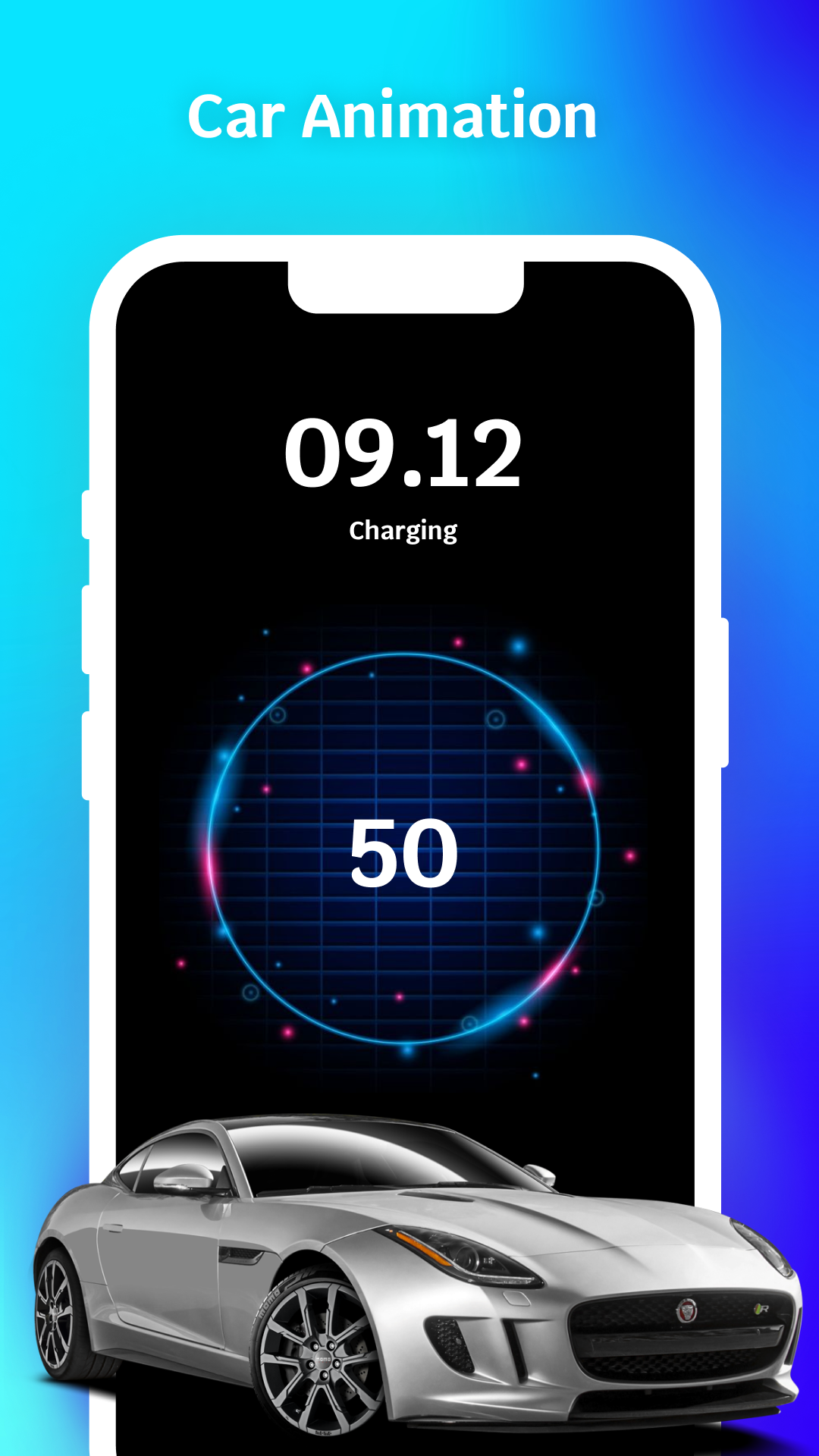 اسکرین شات 5 برنامه Battery Charging Animation App